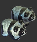 Black Obsidian Panda Guardians 🐼✨