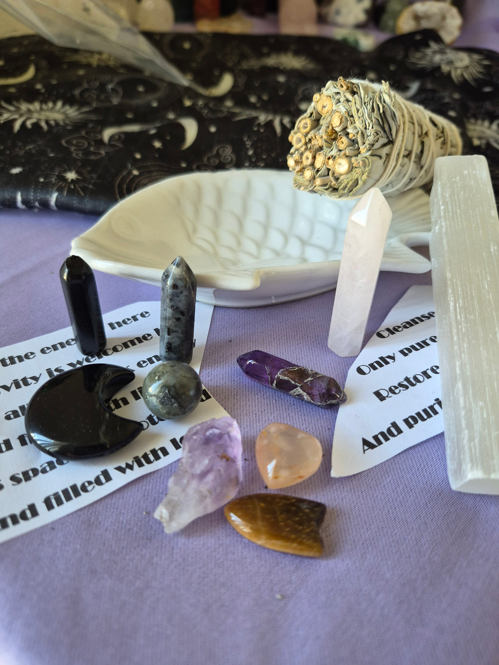 Smudge Kit-Cleanse & Protect