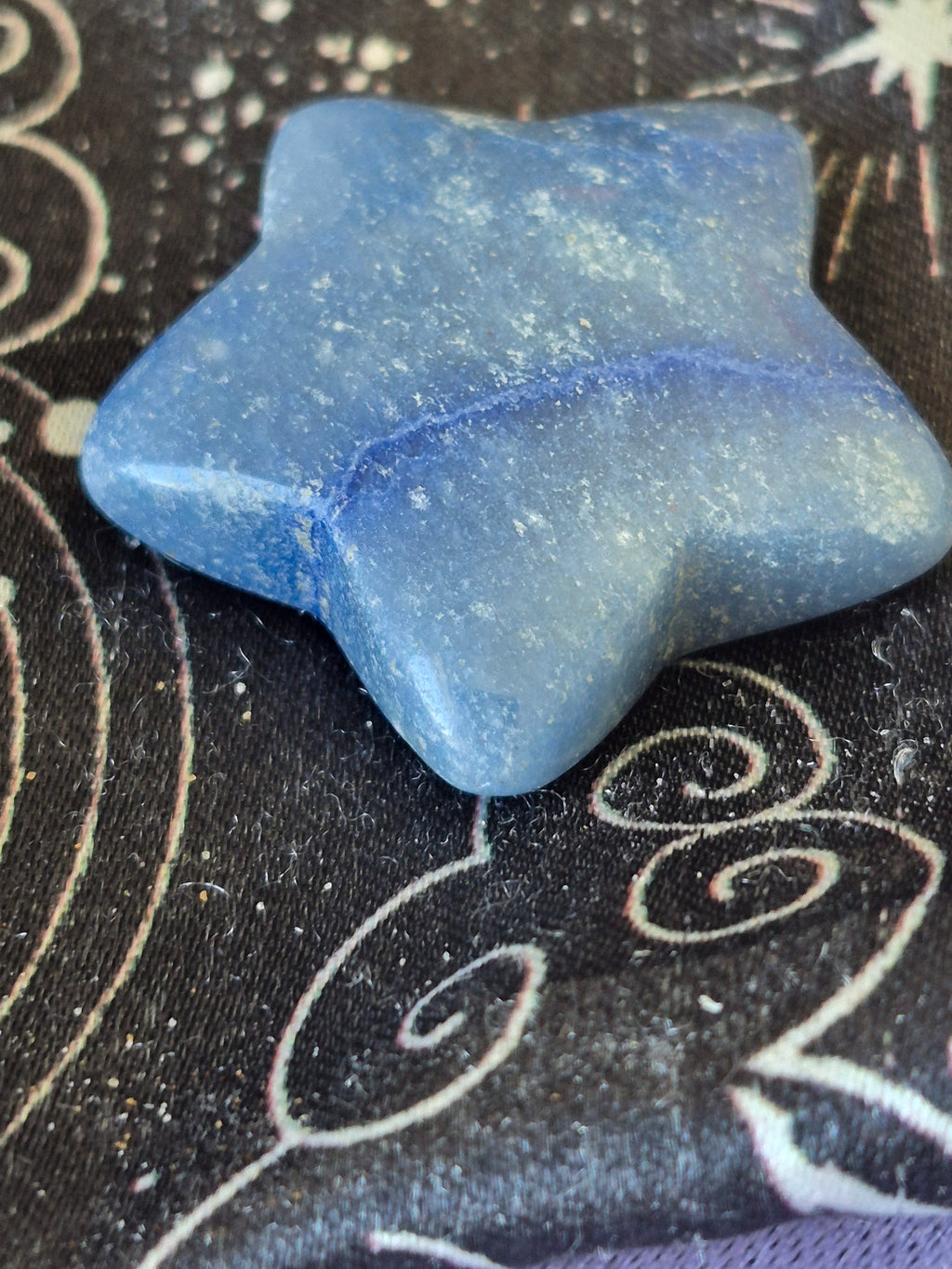 Blue Aventurine Crystal Star