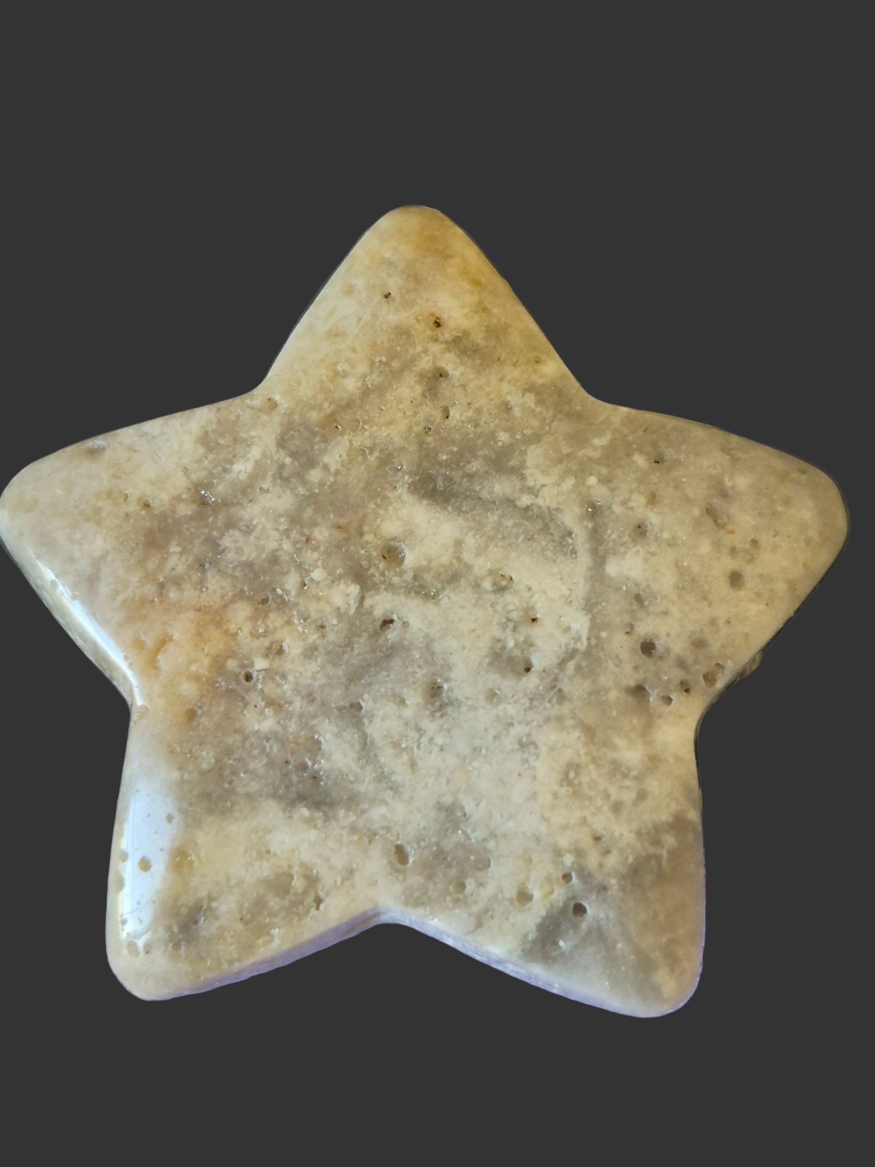 Flower Agate Crystal Star
