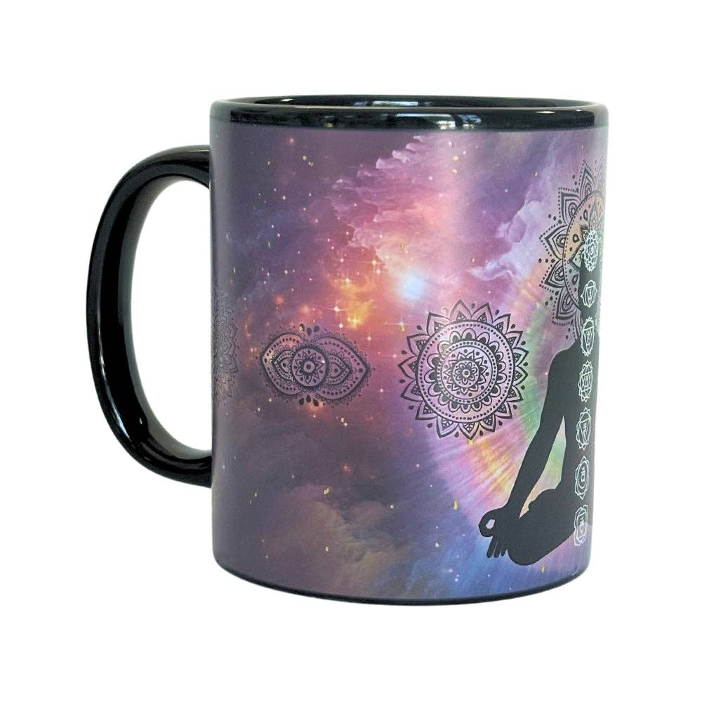 🌈 Seven Chakra Color-Changing Mug ☕✨