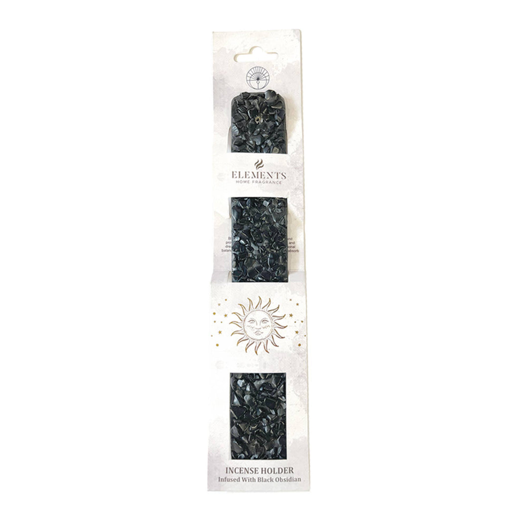 🖤✨ Shadow Shield Black Obsidian Incense Burner ✨🖤
