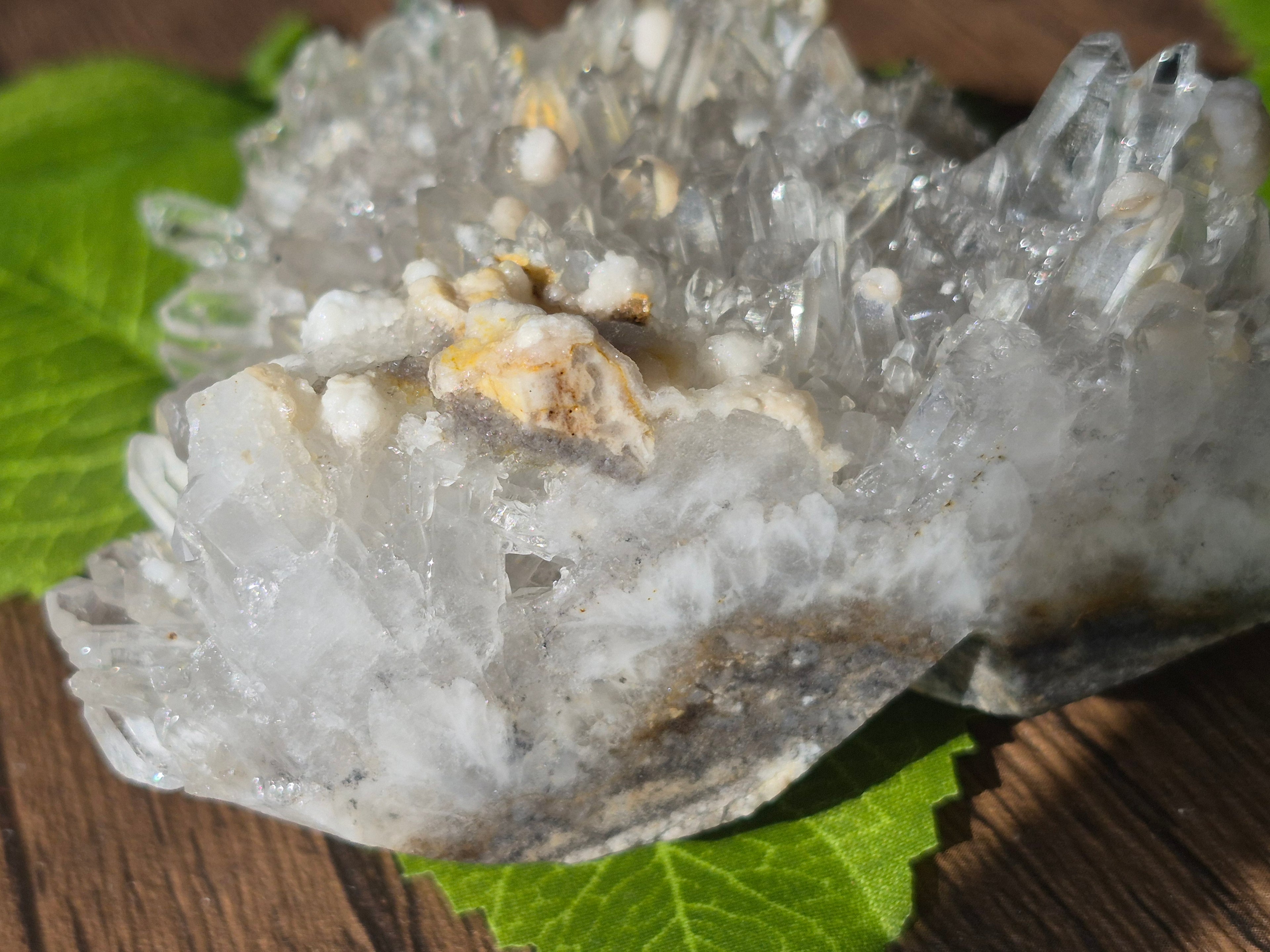 🤍 Frozen Quartz Cluster Skull ⭐