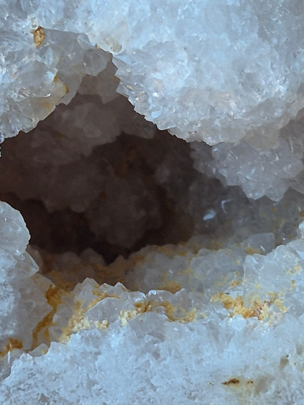 🤍 White Quartz Geode- Whole ✨ Specimen No. 011
