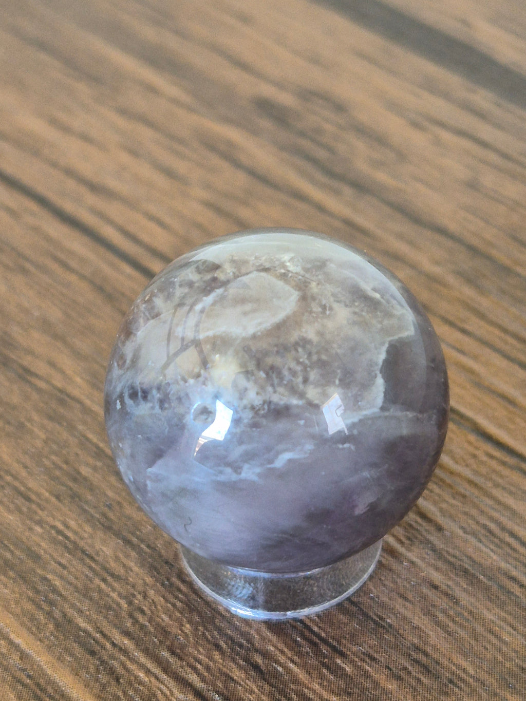 Mini Smoky Amethyst Clouds Sphere ☁️🔮