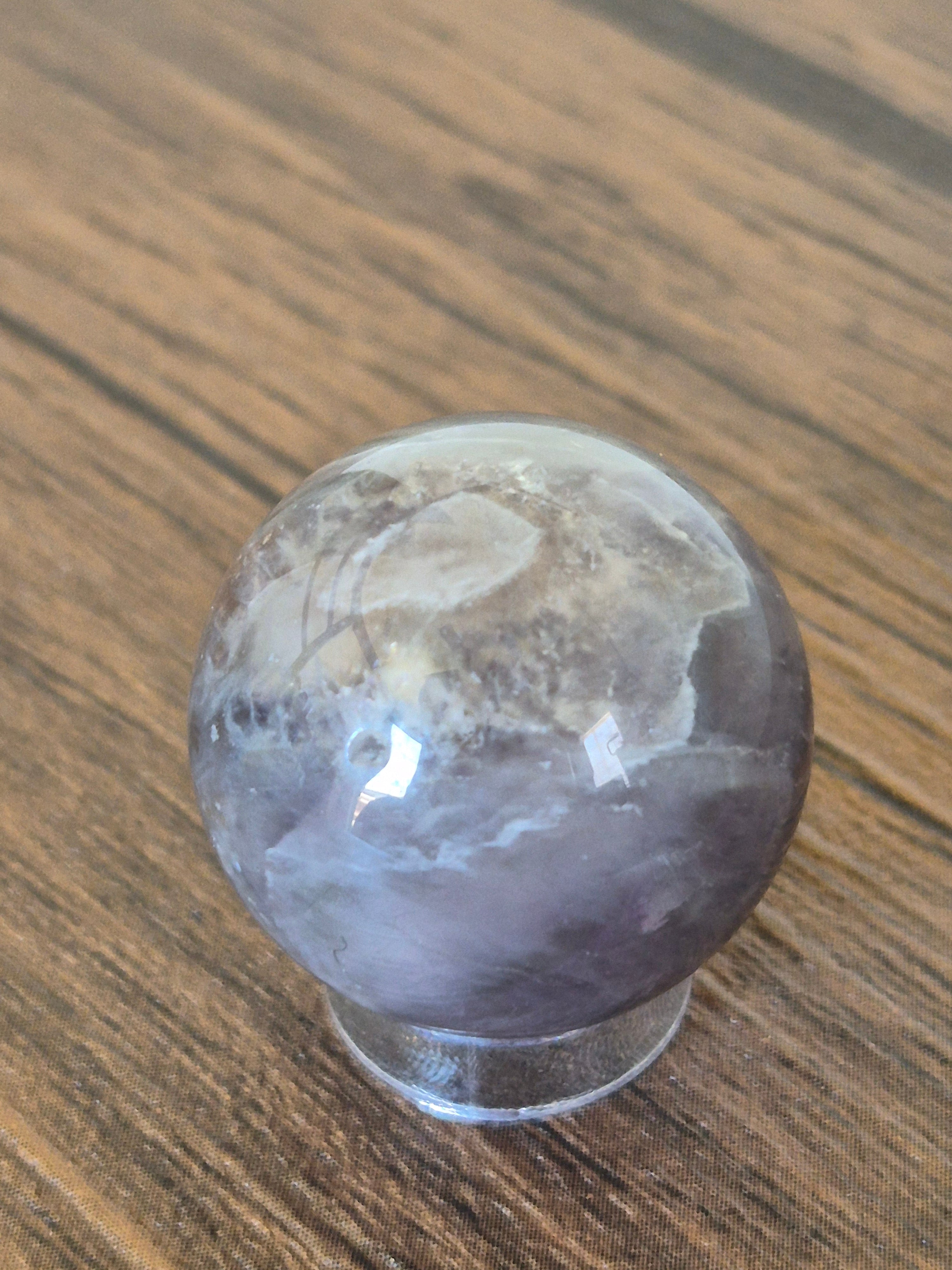Mini Smoky Amethyst Clouds Sphere ☁️🔮