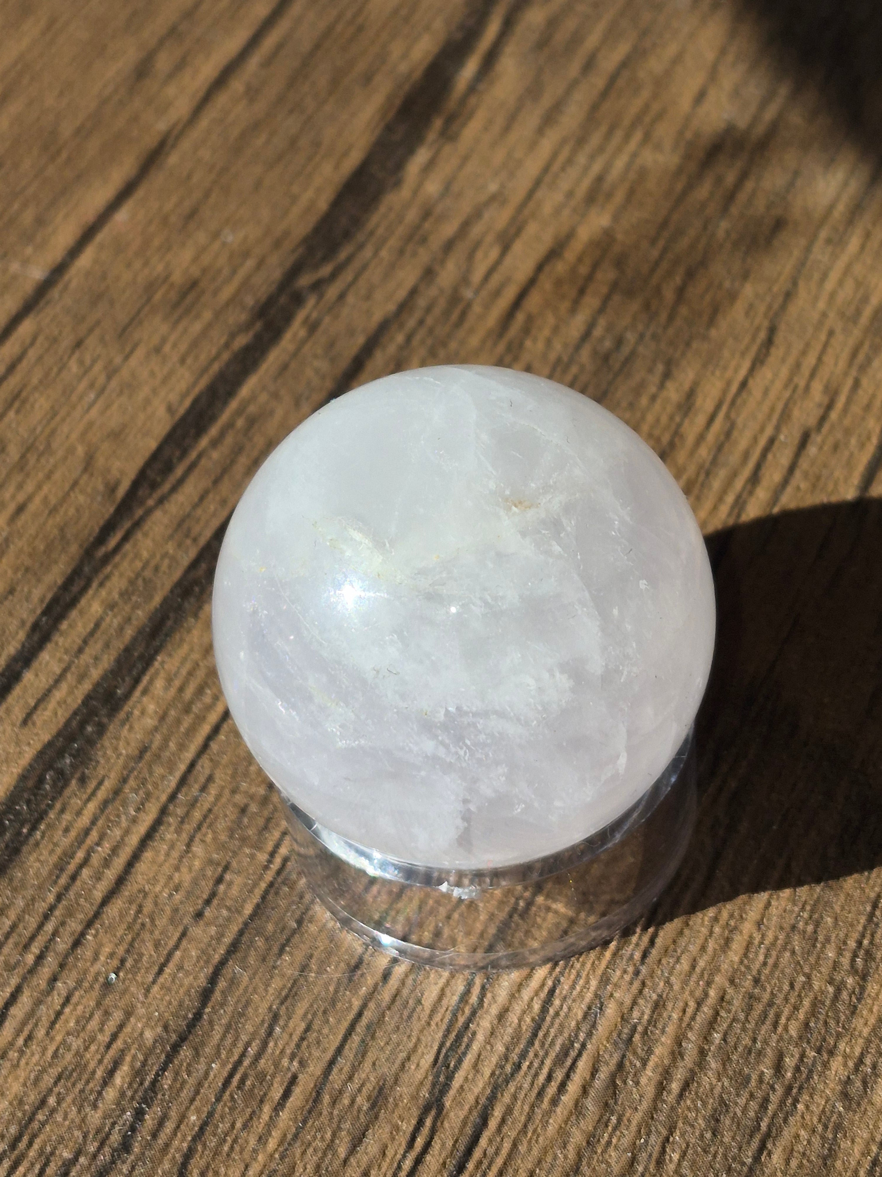 🌹 Rose Quartz Sphere [33mm]