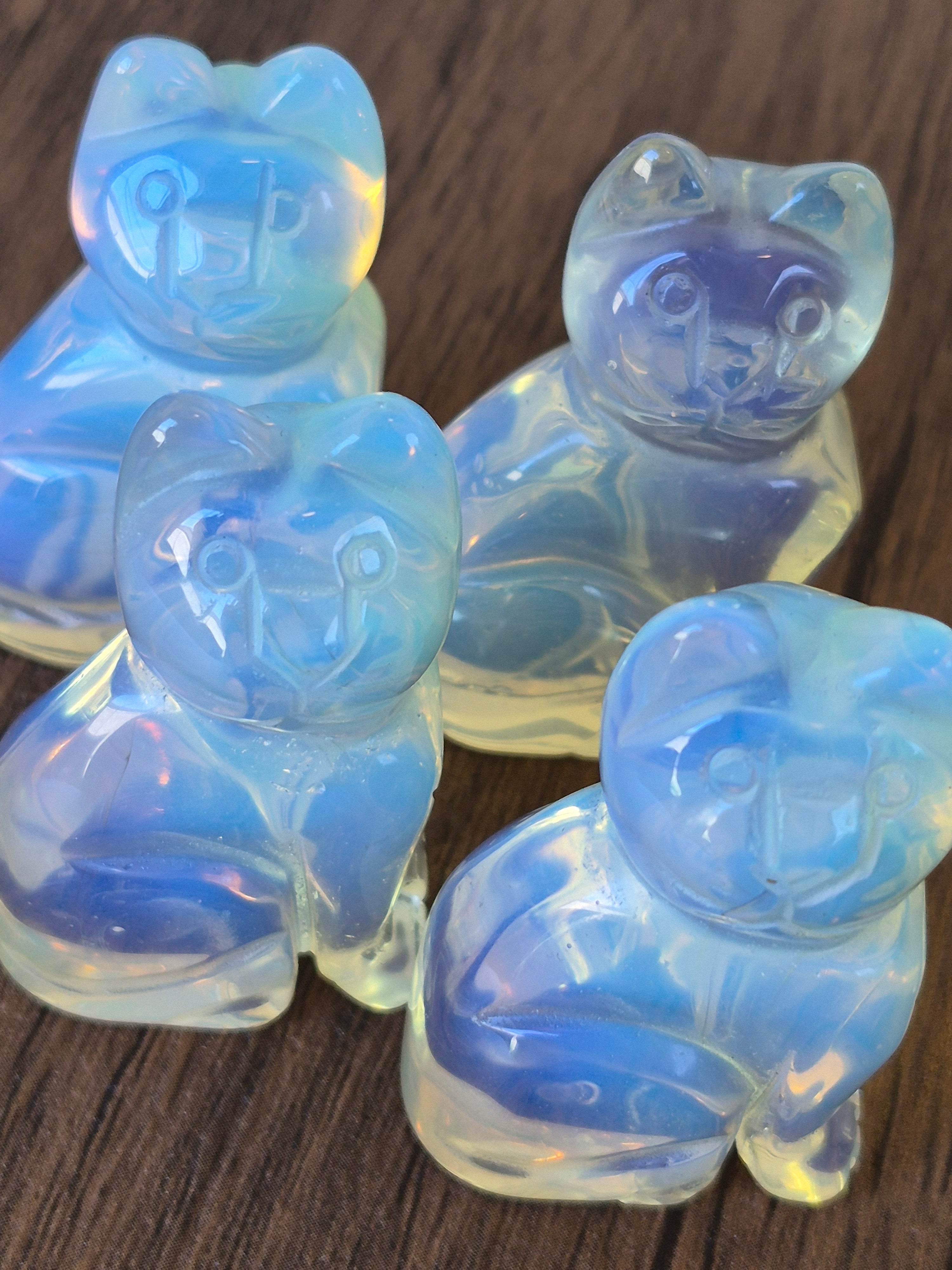 🔮🐈 Mystic Familiar Opalite Crystal Cat 🐈🔮