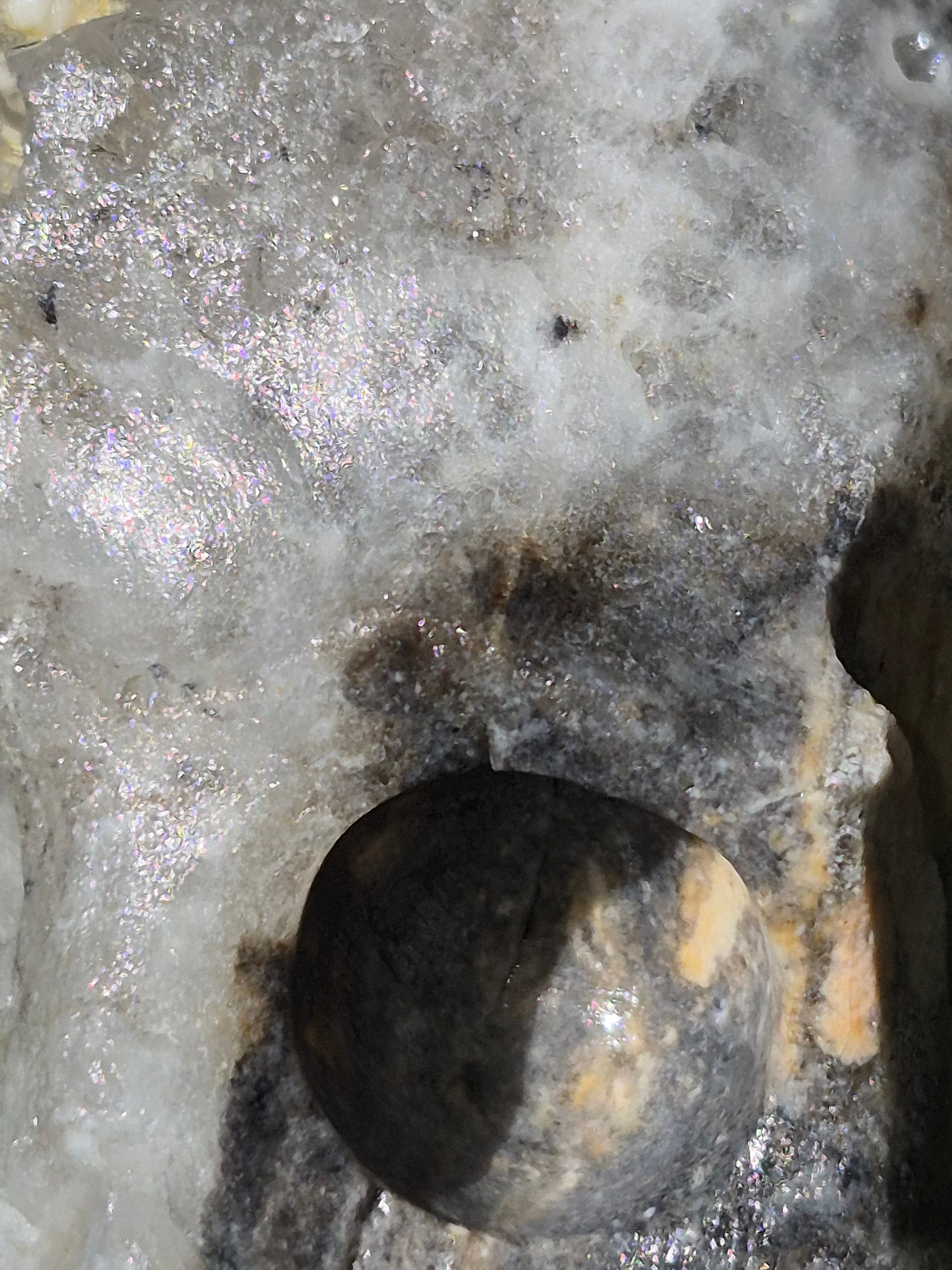🤍 Frozen Quartz Cluster Skull ⭐