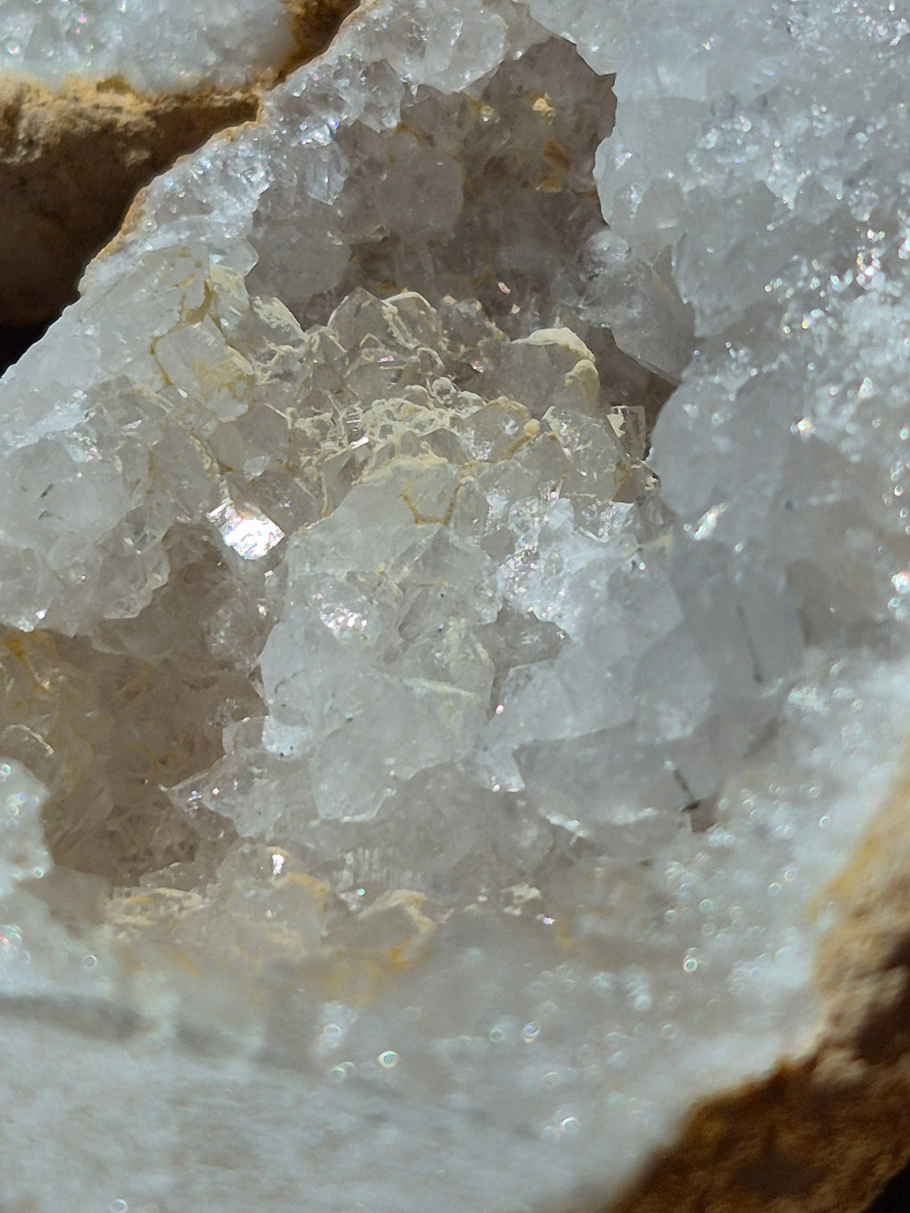 🤍White Quartz Geode- Whole  ✨Specimen No. 006
