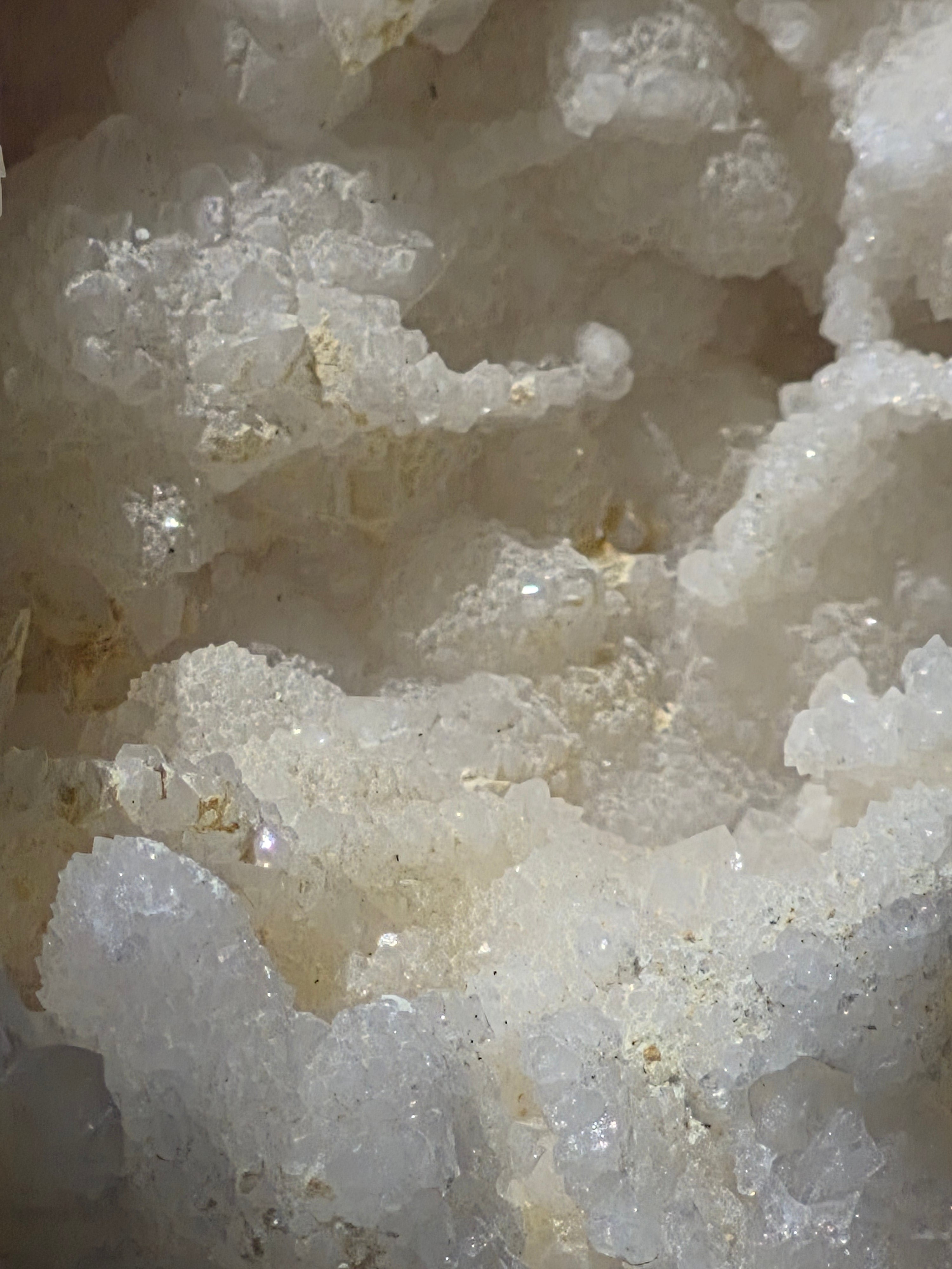 🤍White Quartz Geode- Whole ✨Specimen No. 005