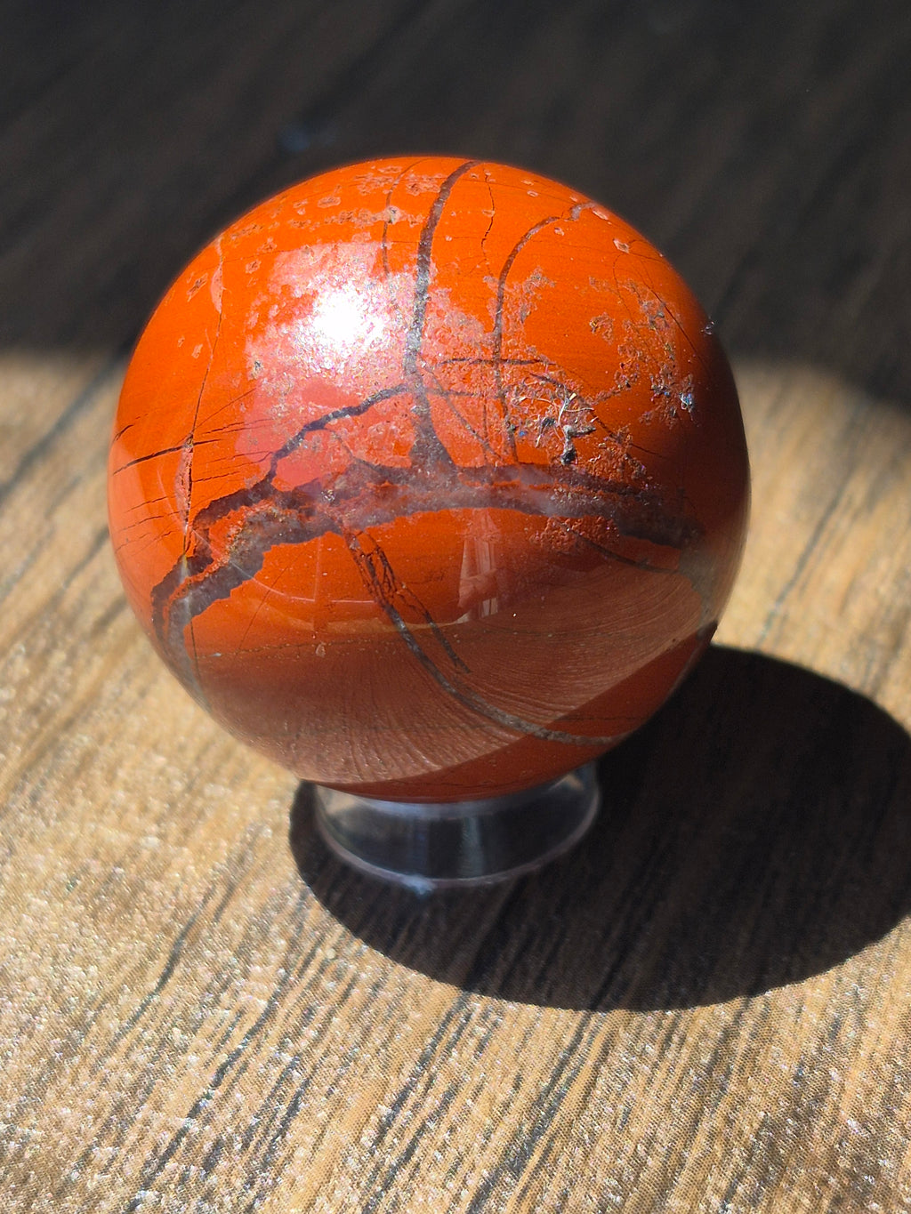 Red Jasper Anchoring Sphere ⚓️🔴