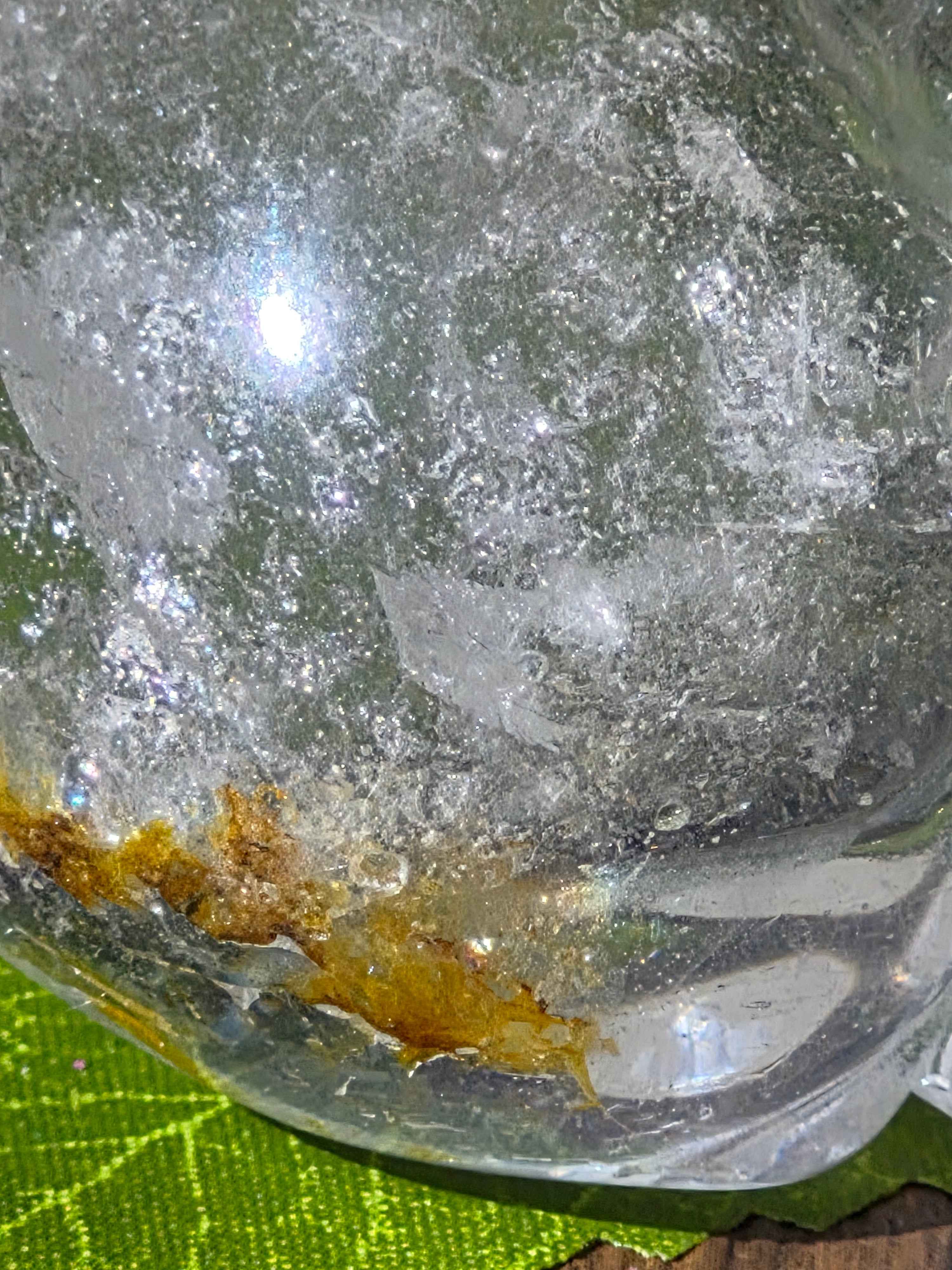 💀 Crystal Veil Clear Quartz Skull