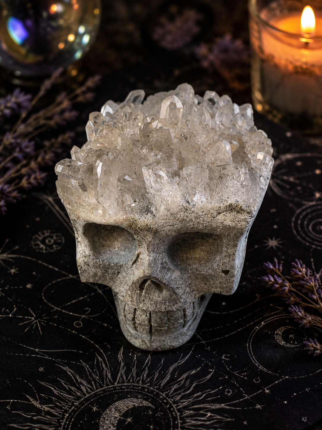 Crystal Crown Skull
