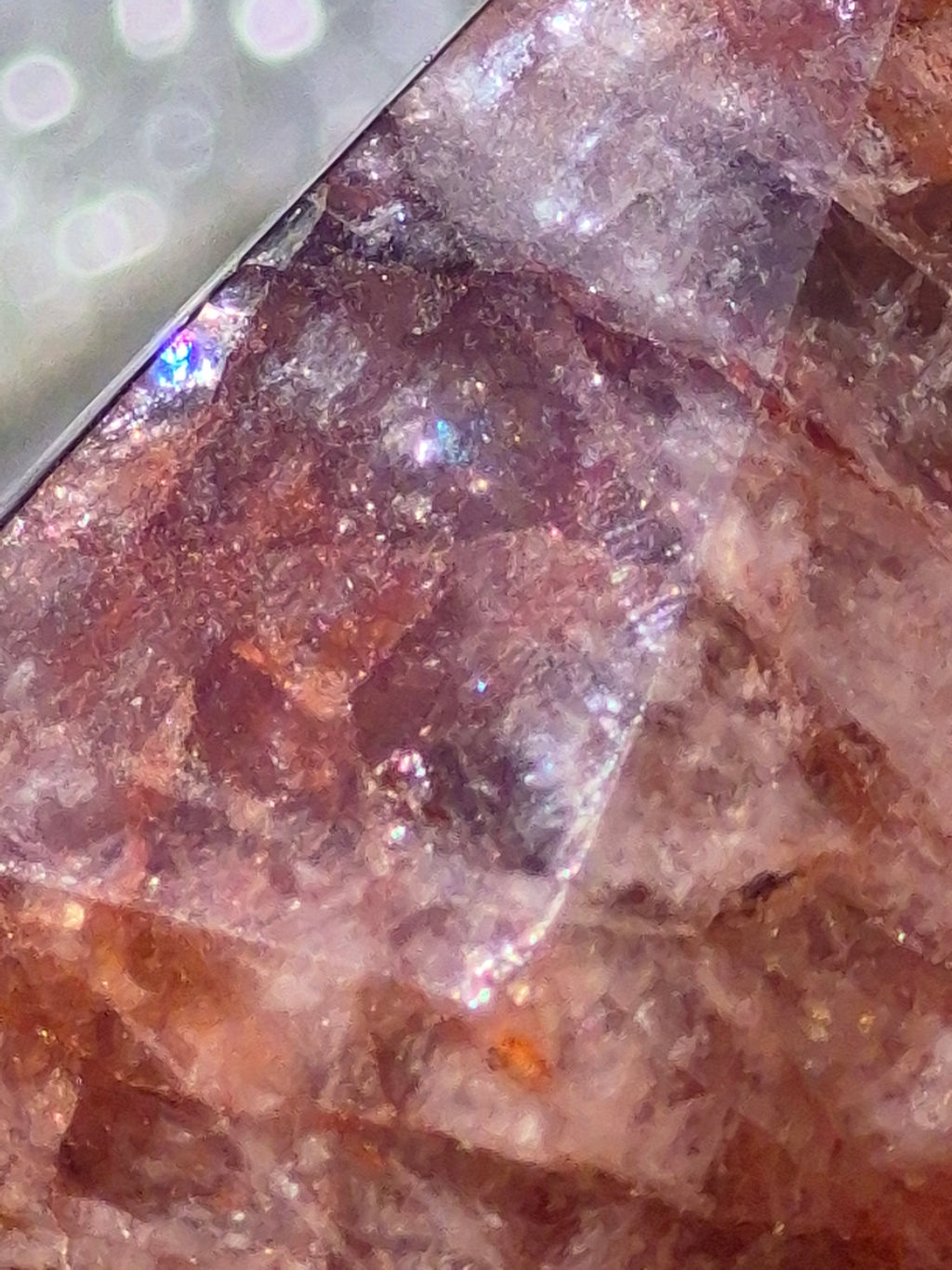 🔥 Fire Quartz Geometric Point