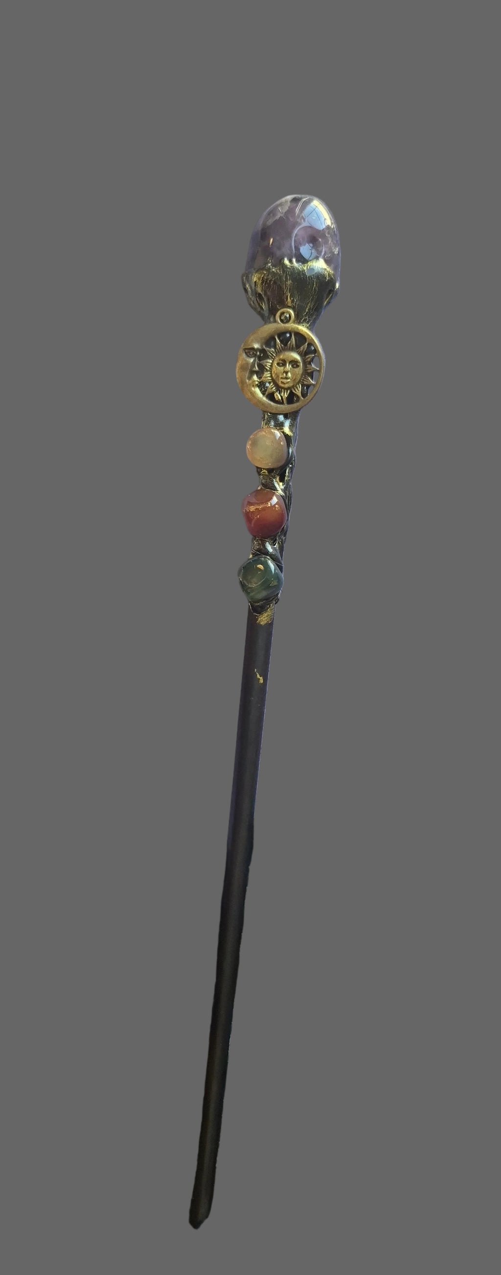 Solstice Bloom Wand🪄☀️💜