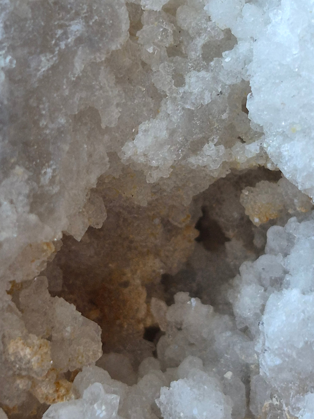 🤍White Quartz Geode-Whole✨Specimen No.007