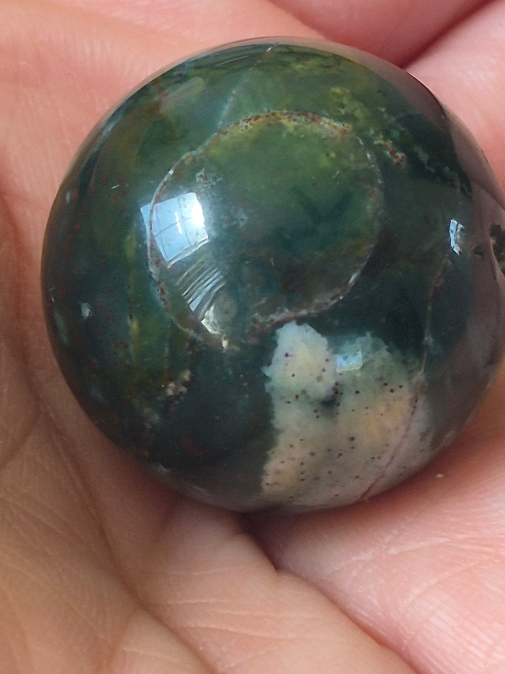 🌊✨️Mini Ocean Jasper  Sphere [23mm]