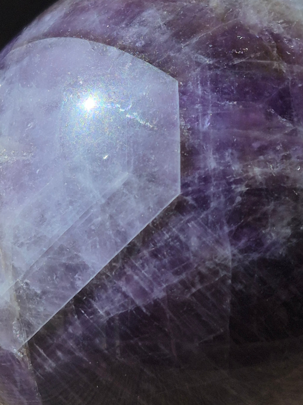 💜 Natural Amethyst Sphere | 50 mm | One-of-a-Kind Quartz Crystal