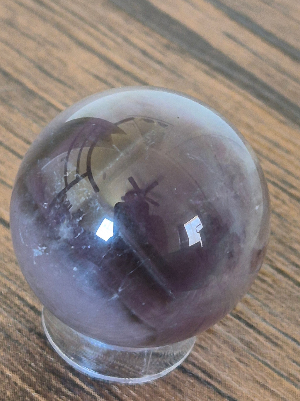 Mini Smoky Amethyst Clouds Sphere ☁️🔮