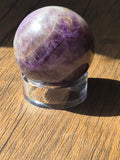 💜 Natural Amethyst Sphere | 50 mm | One-of-a-Kind Quartz Crystal