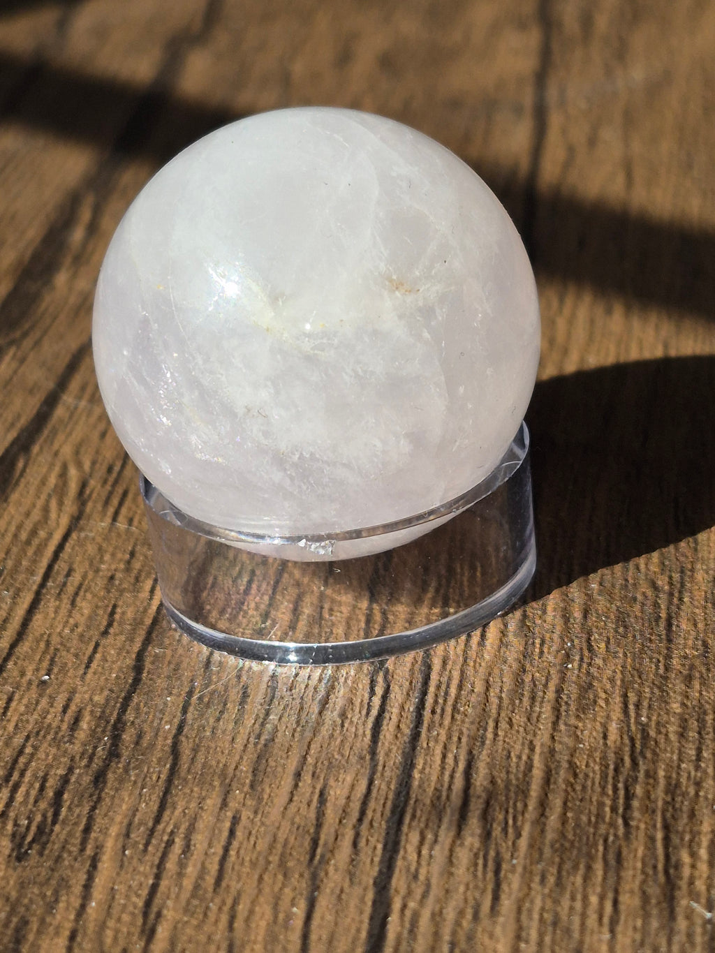 🌹 Rose Quartz Sphere [33mm]