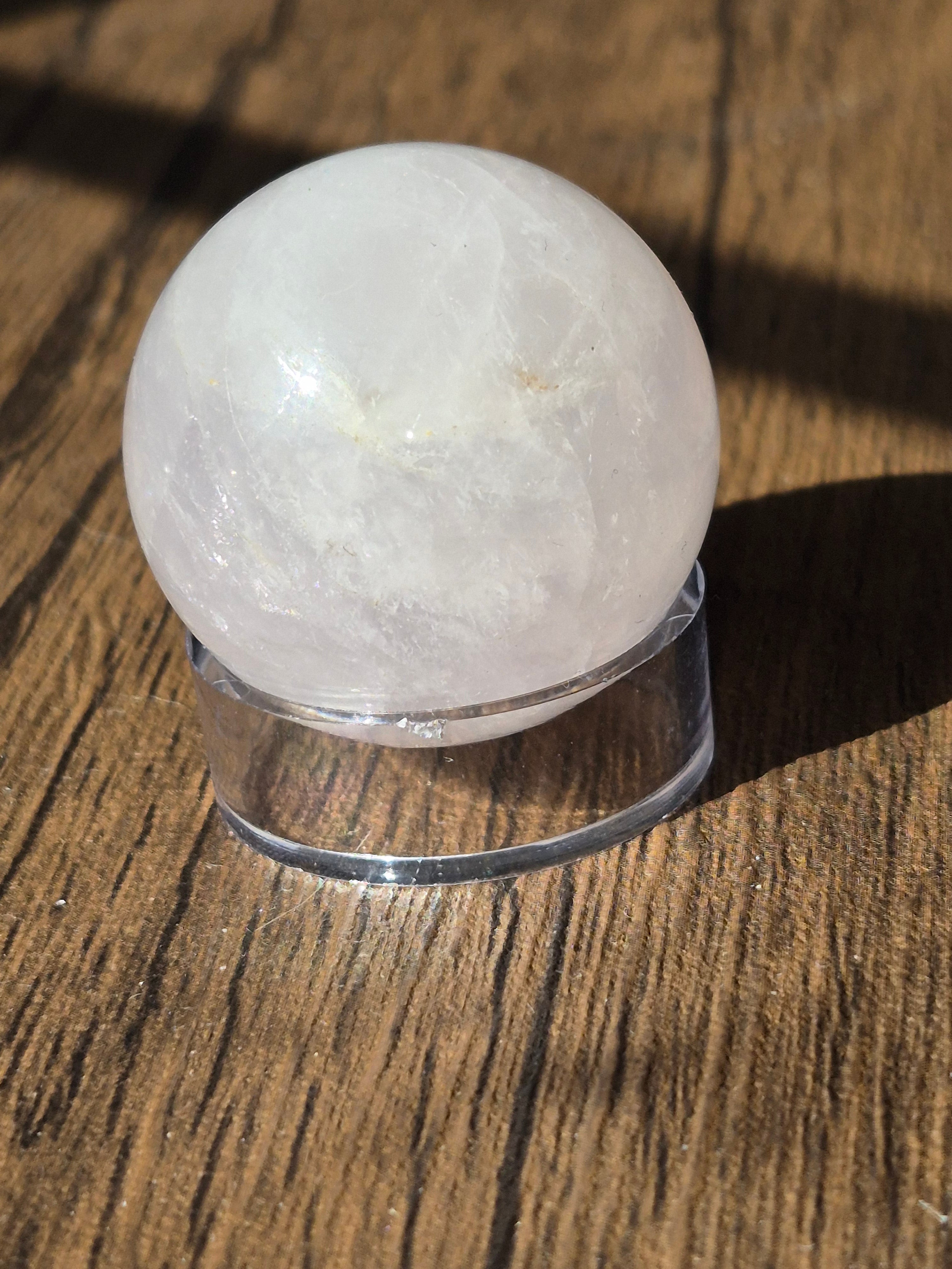 🌹 Rose Quartz Sphere [33mm]