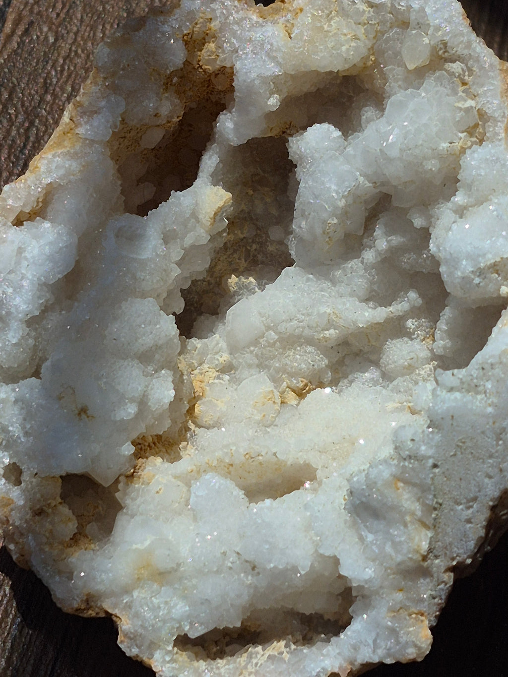 🤍White Quartz Geode- Whole ✨Specimen No. 005