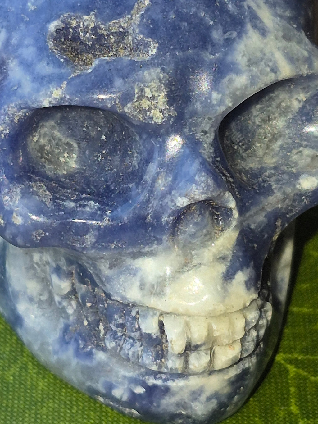 Sodalite Deep Intuition Skull 💀💙