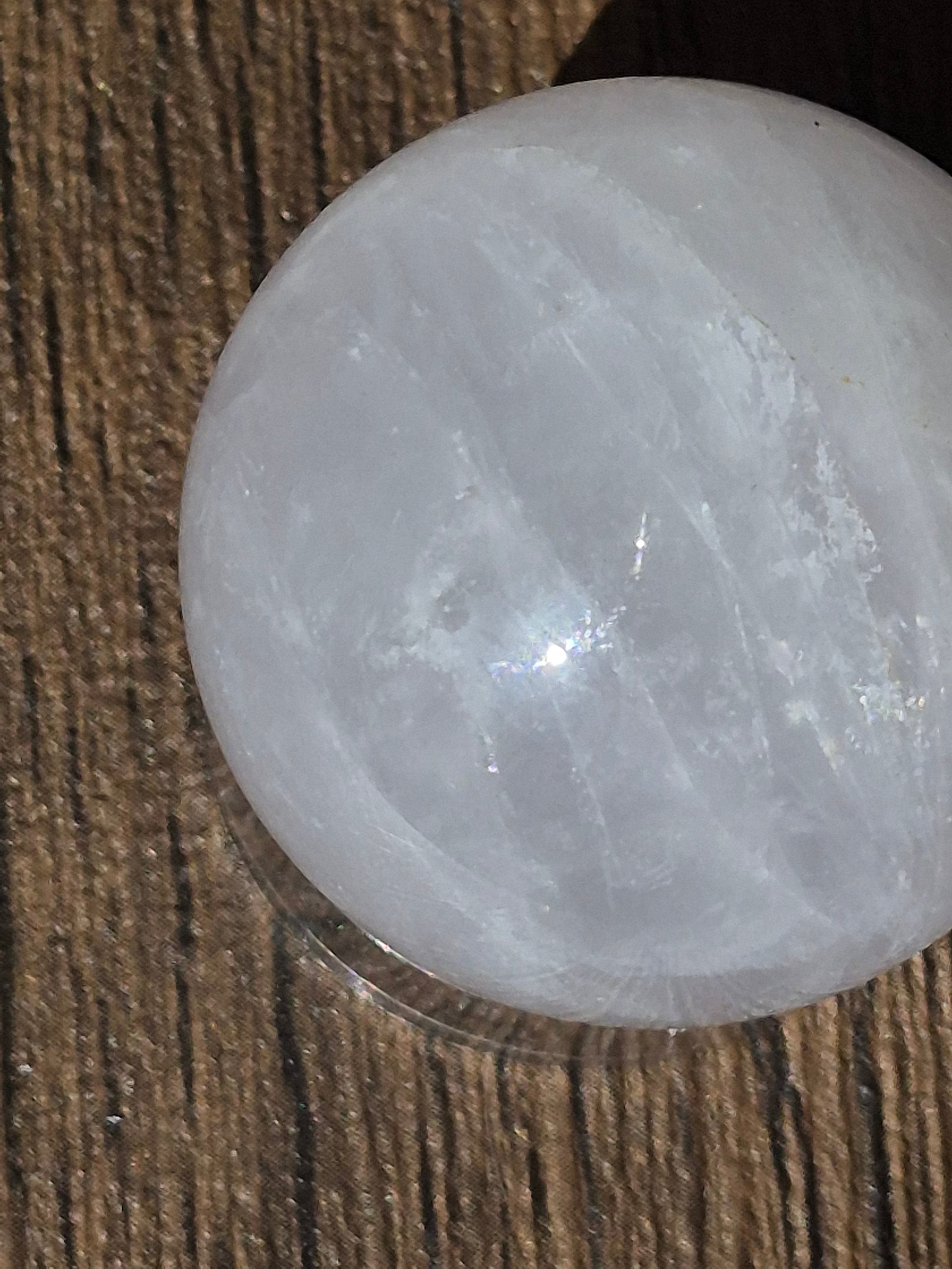 🌹 Rose Quartz Sphere [33mm]