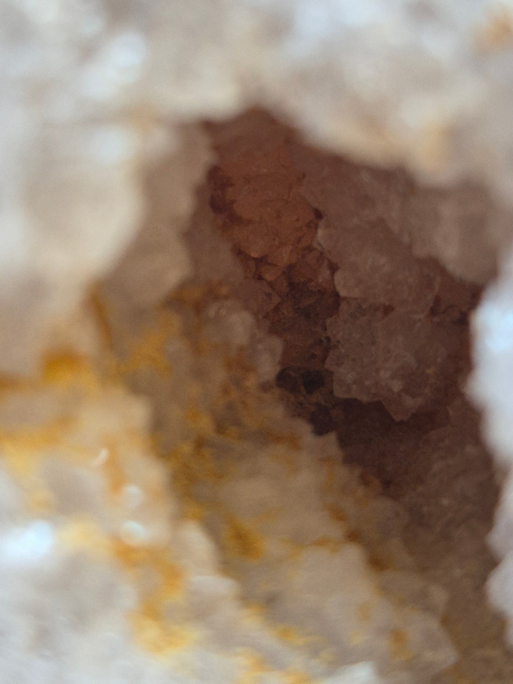 🤍 White Quartz Geode- Whole ✨ Specimen No. 011