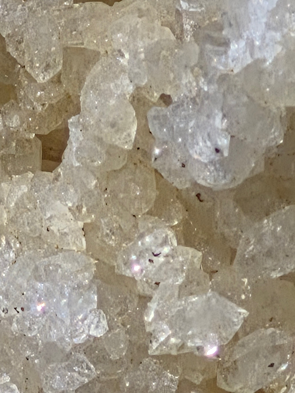 🤍White Quartz Geode- Half ✨Specimen No. 003