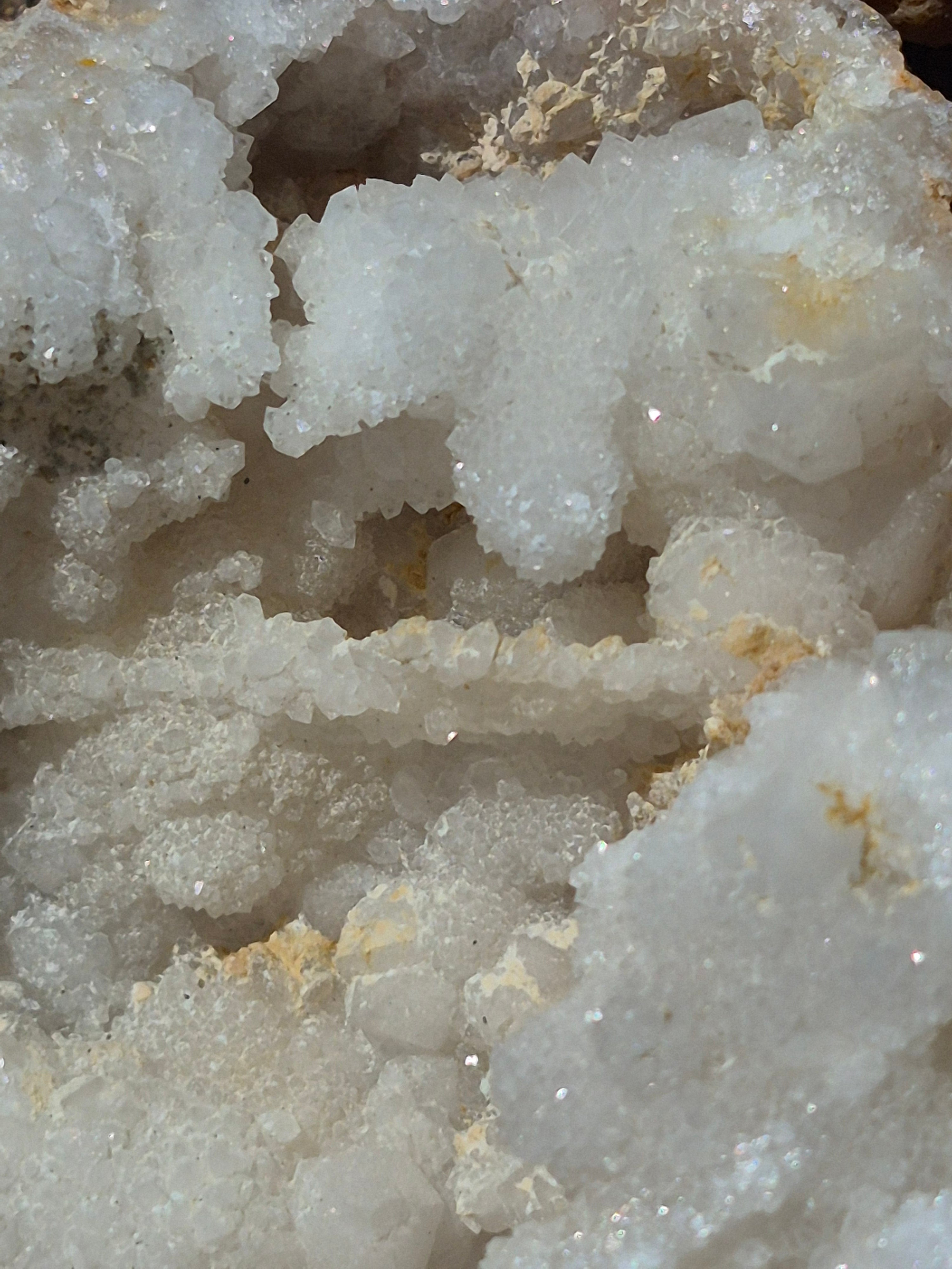 🤍White Quartz Geode- Whole ✨Specimen No. 005
