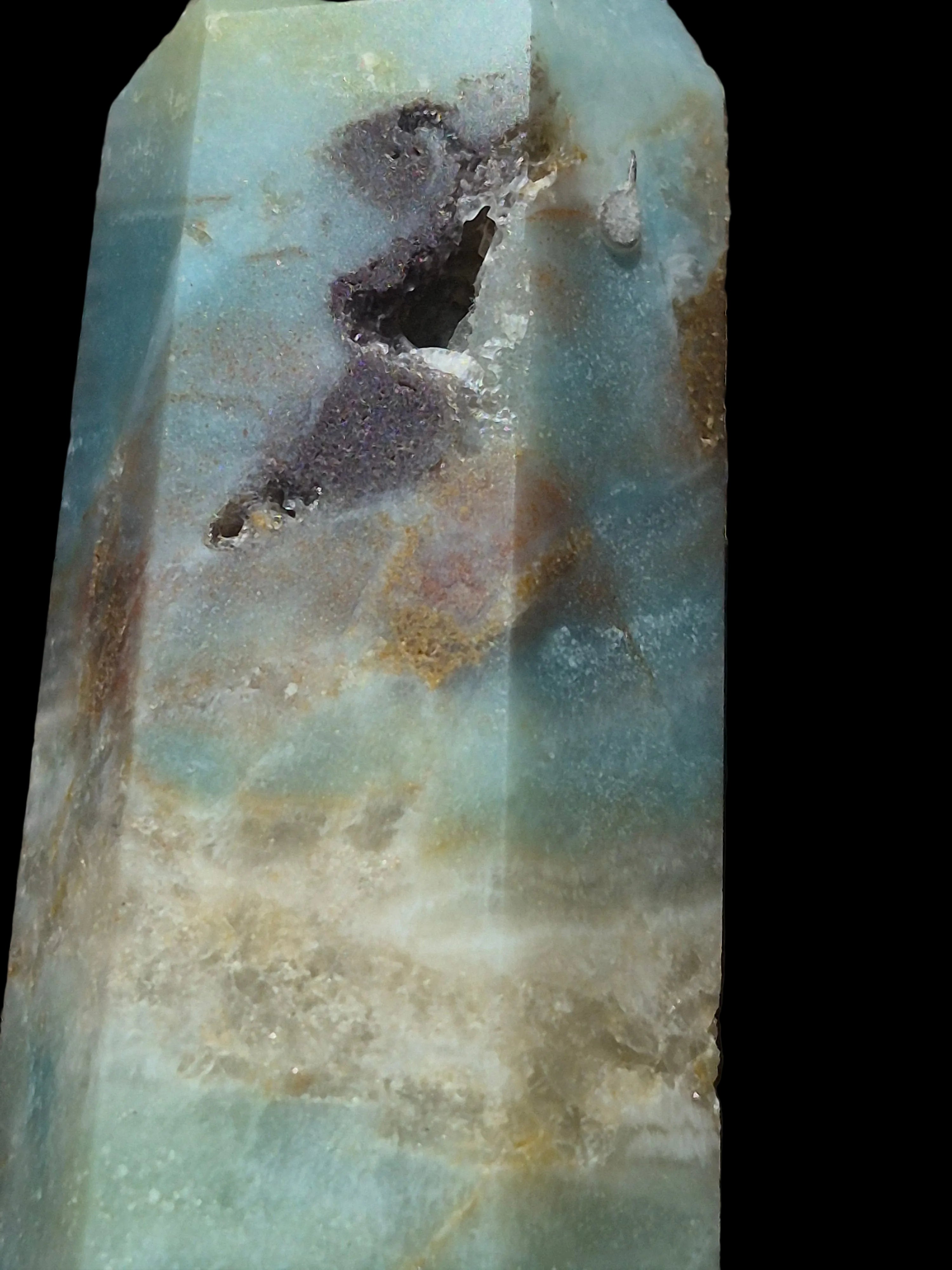 🌙 Celestial Cove Caribbean Calcite Scepter ✨