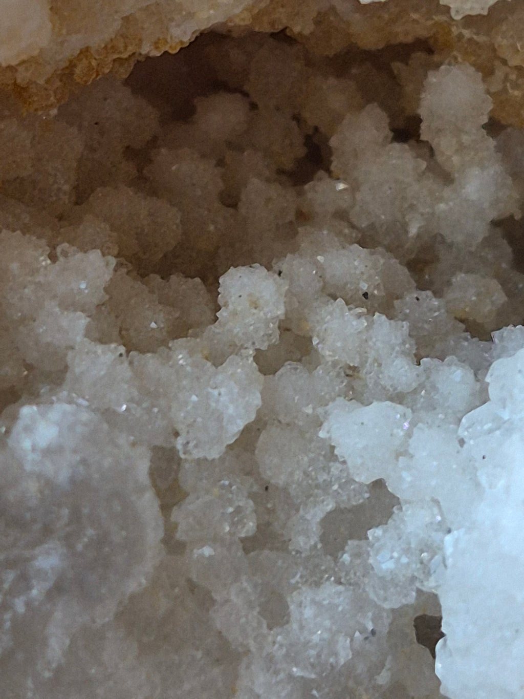 🤍White Quartz Geode-Whole✨Specimen No.007