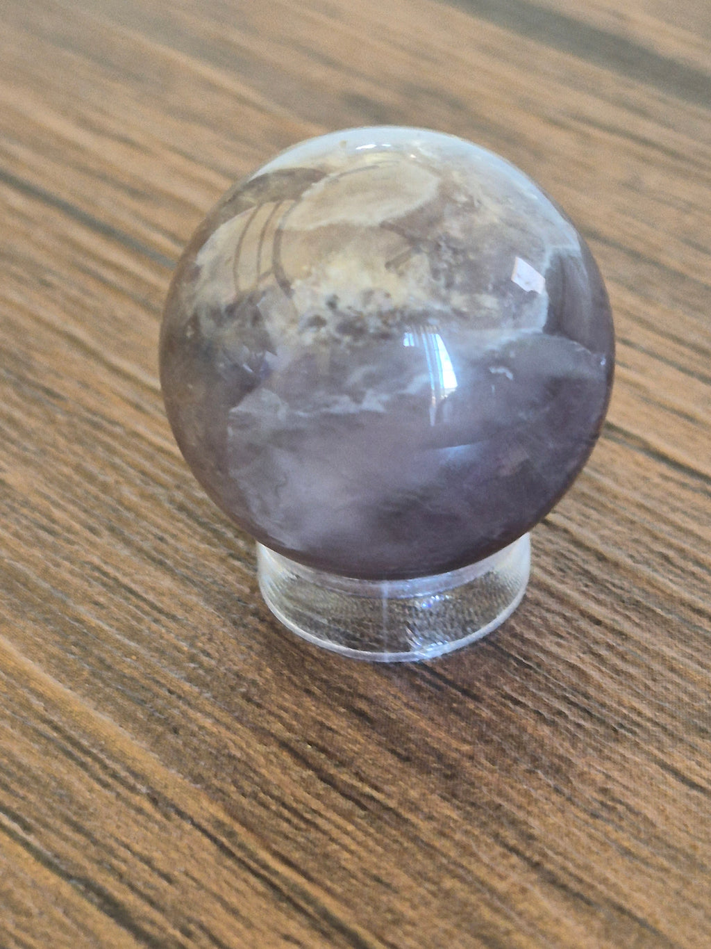 Mini Smoky Amethyst Clouds Sphere ☁️🔮
