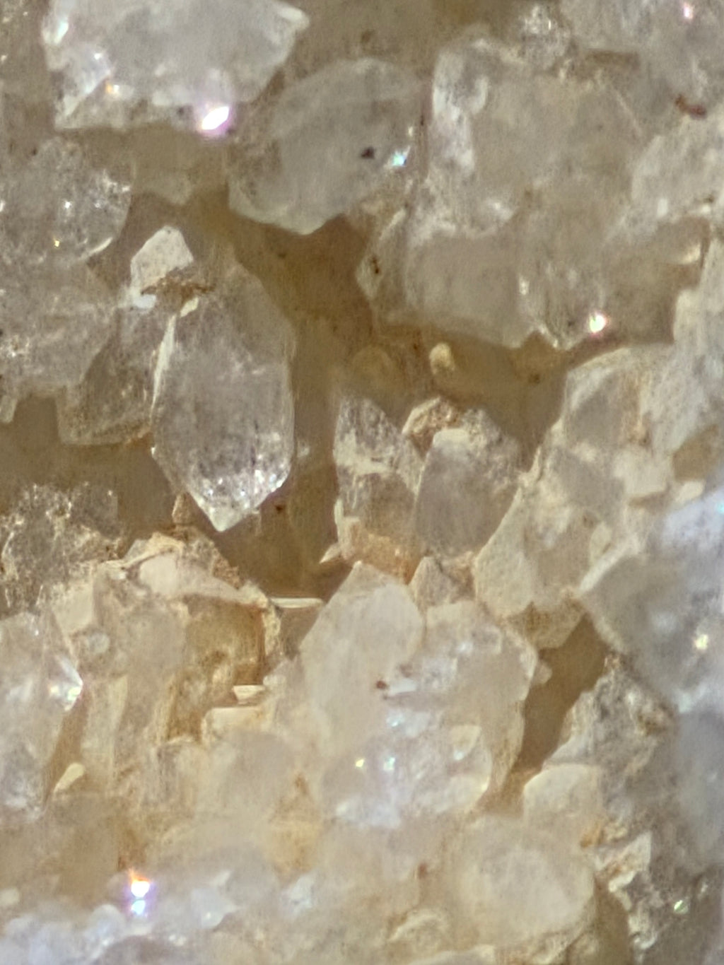🤍White Quartz Geode- Half ✨Specimen No. 003