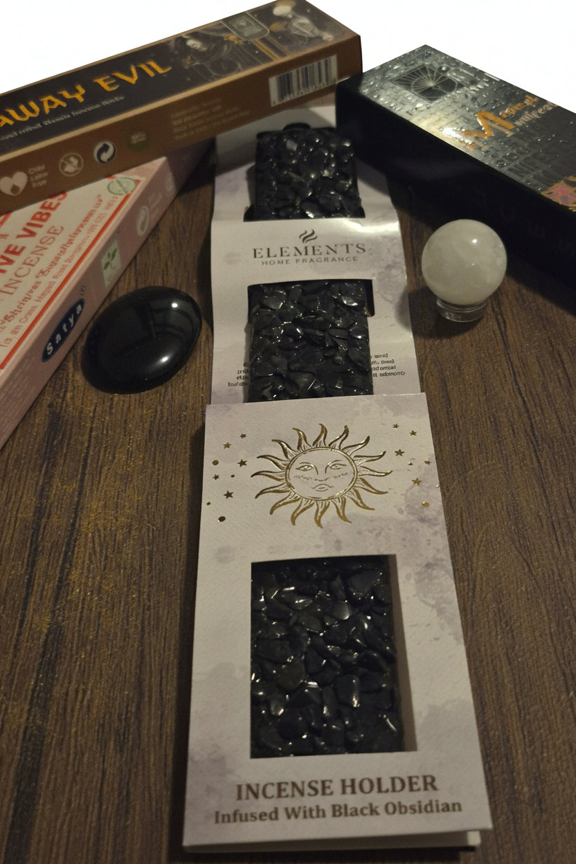 🖤 Shadow Shield Incense & Crystal Bundle ✨️