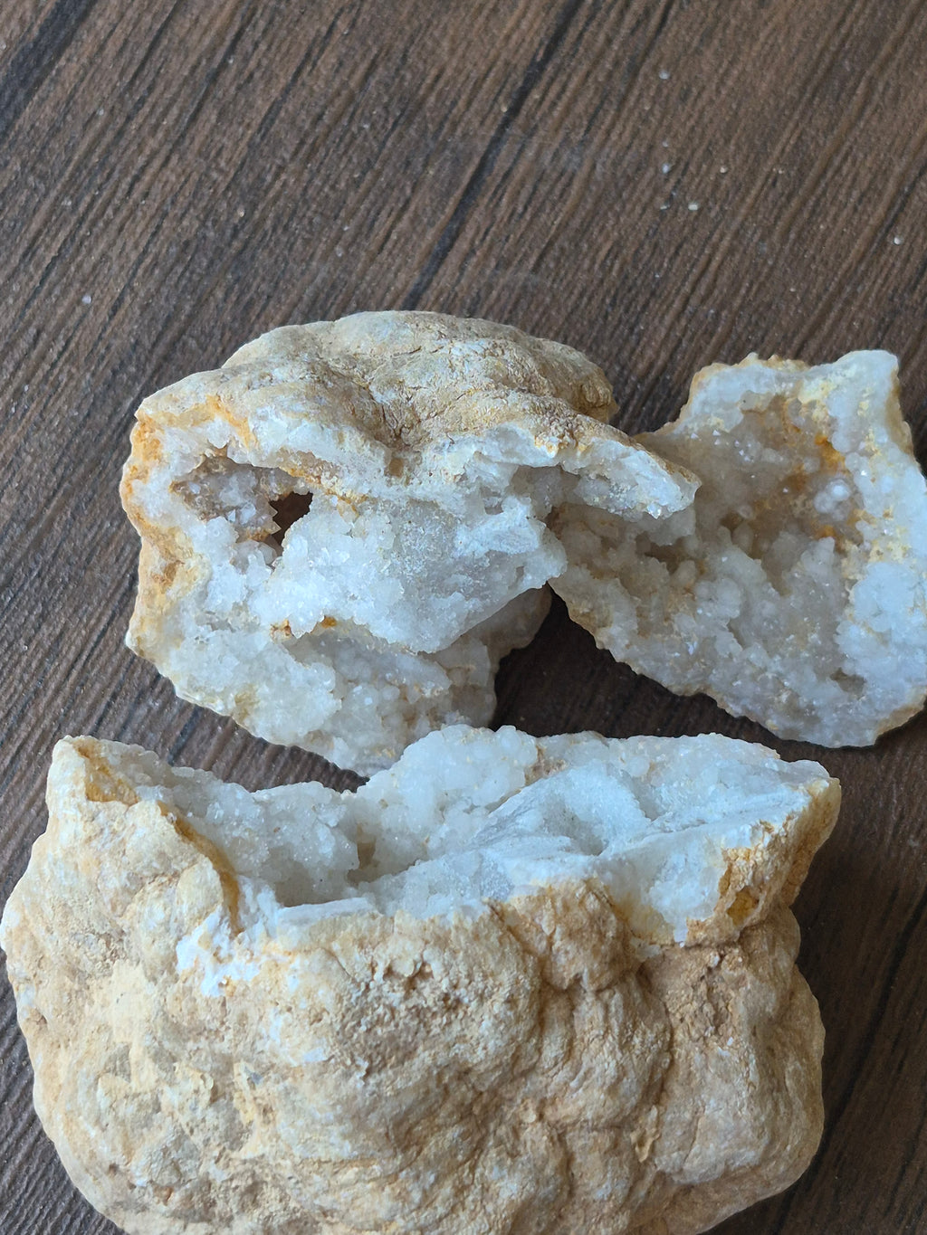 🤍White Quartz Geode-Whole✨Specimen No.007