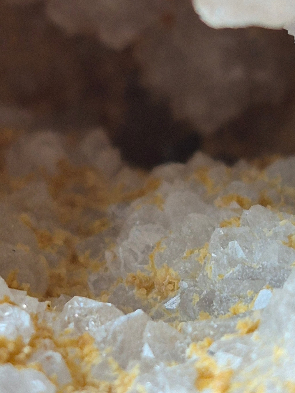 🤍 White Quartz Geode- Whole ✨ Specimen No. 011