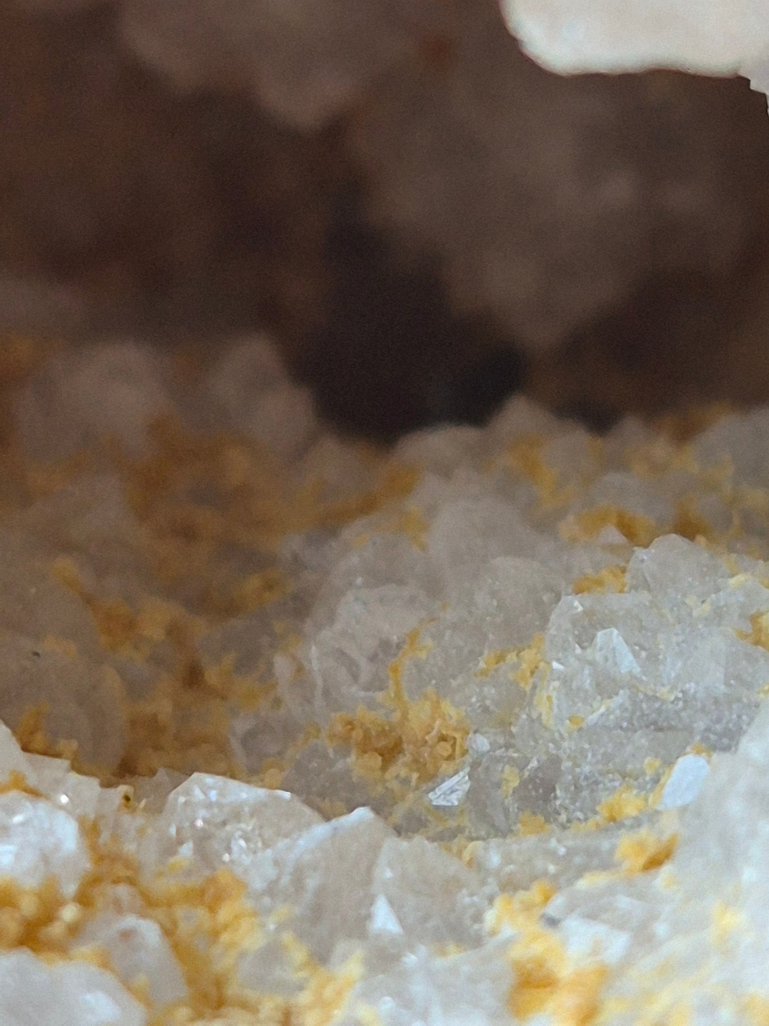 🤍 White Quartz Geode- Whole ✨ Specimen No. 011