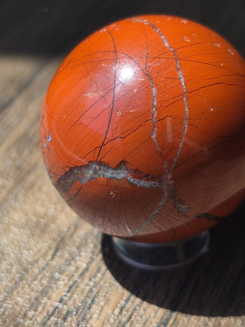 Red Jasper Anchoring Sphere ⚓️🔴
