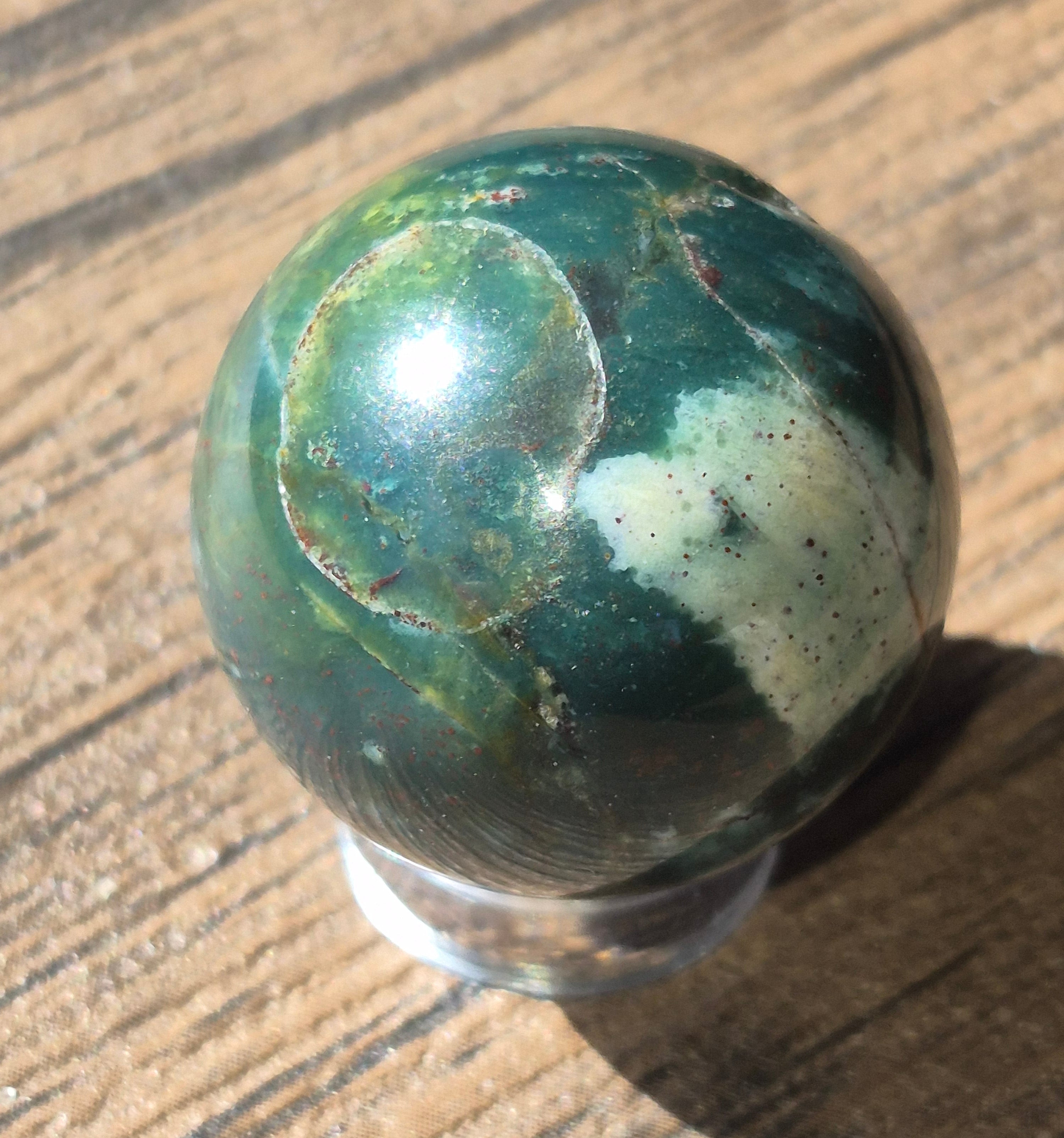 🌊✨️Mini Ocean Jasper  Sphere [23mm]
