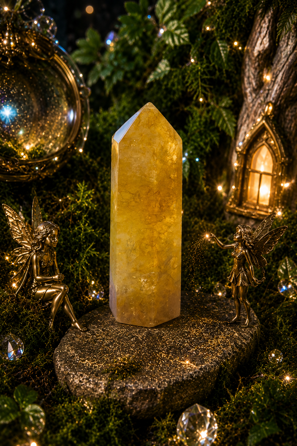 🌞✨ Golden Healer Quartz Tower ✨🌞