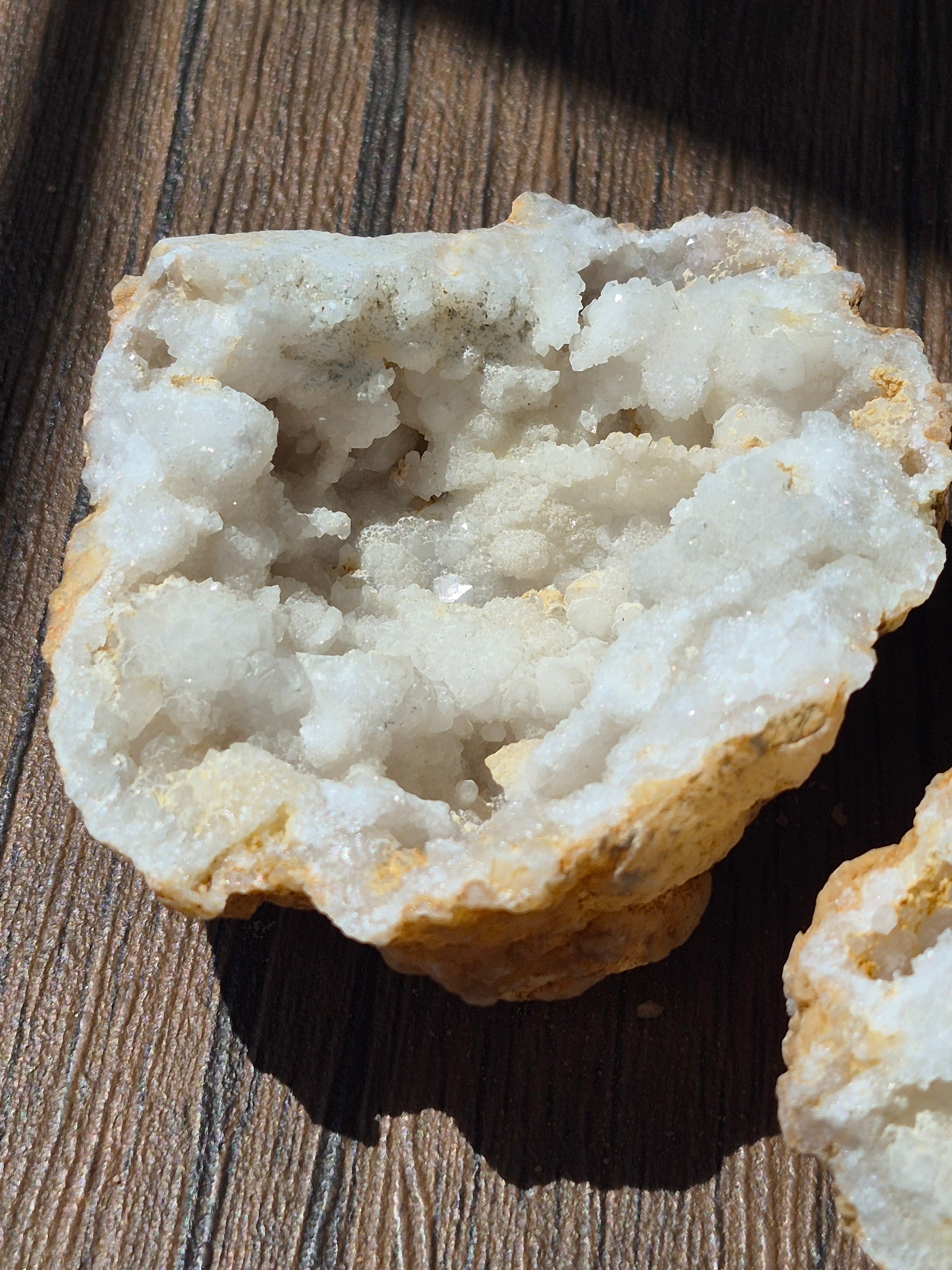 🤍White Quartz Geode- Whole ✨Specimen No. 005