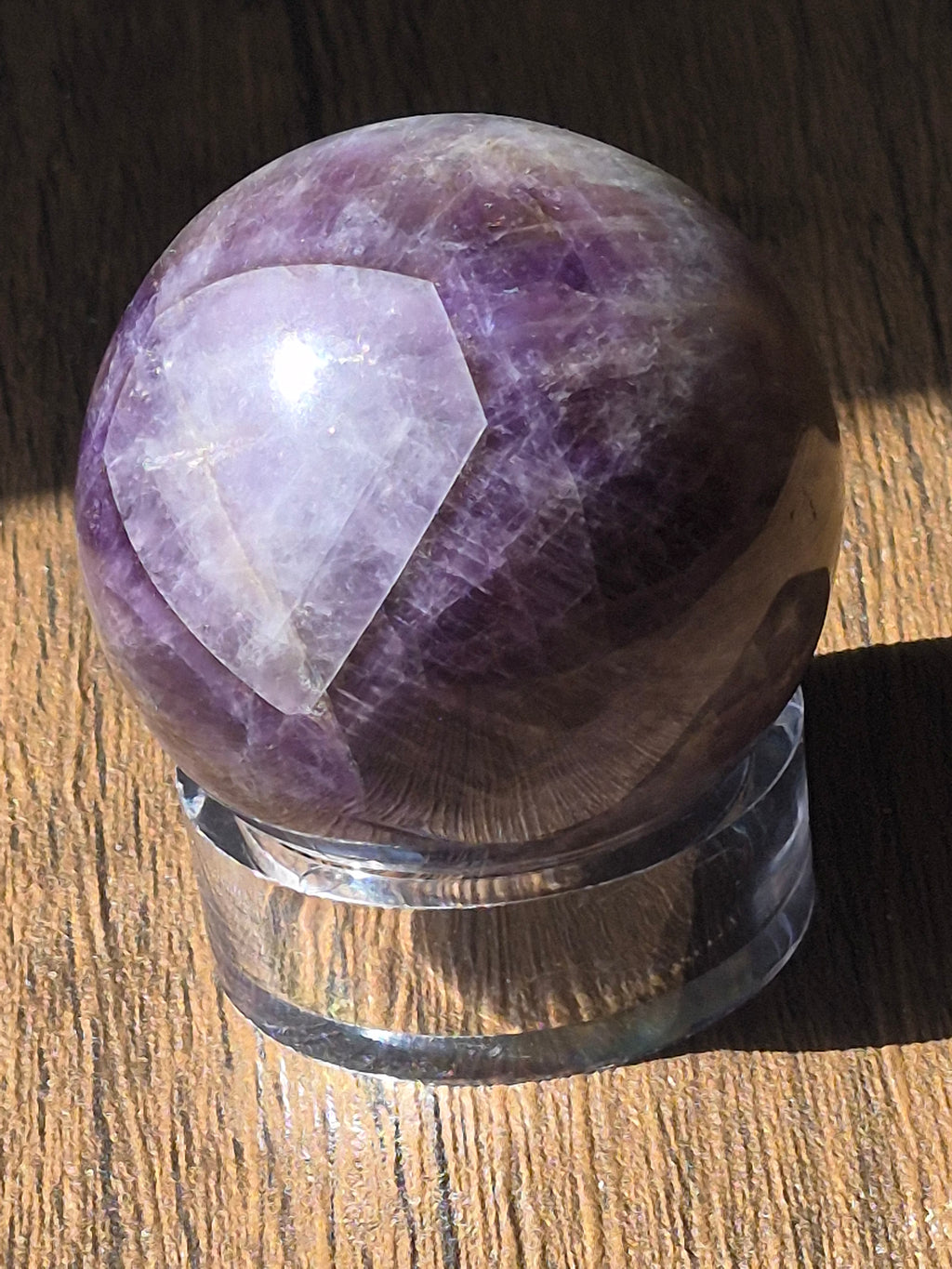 💜 Natural Amethyst Sphere | 50 mm | One-of-a-Kind Quartz Crystal