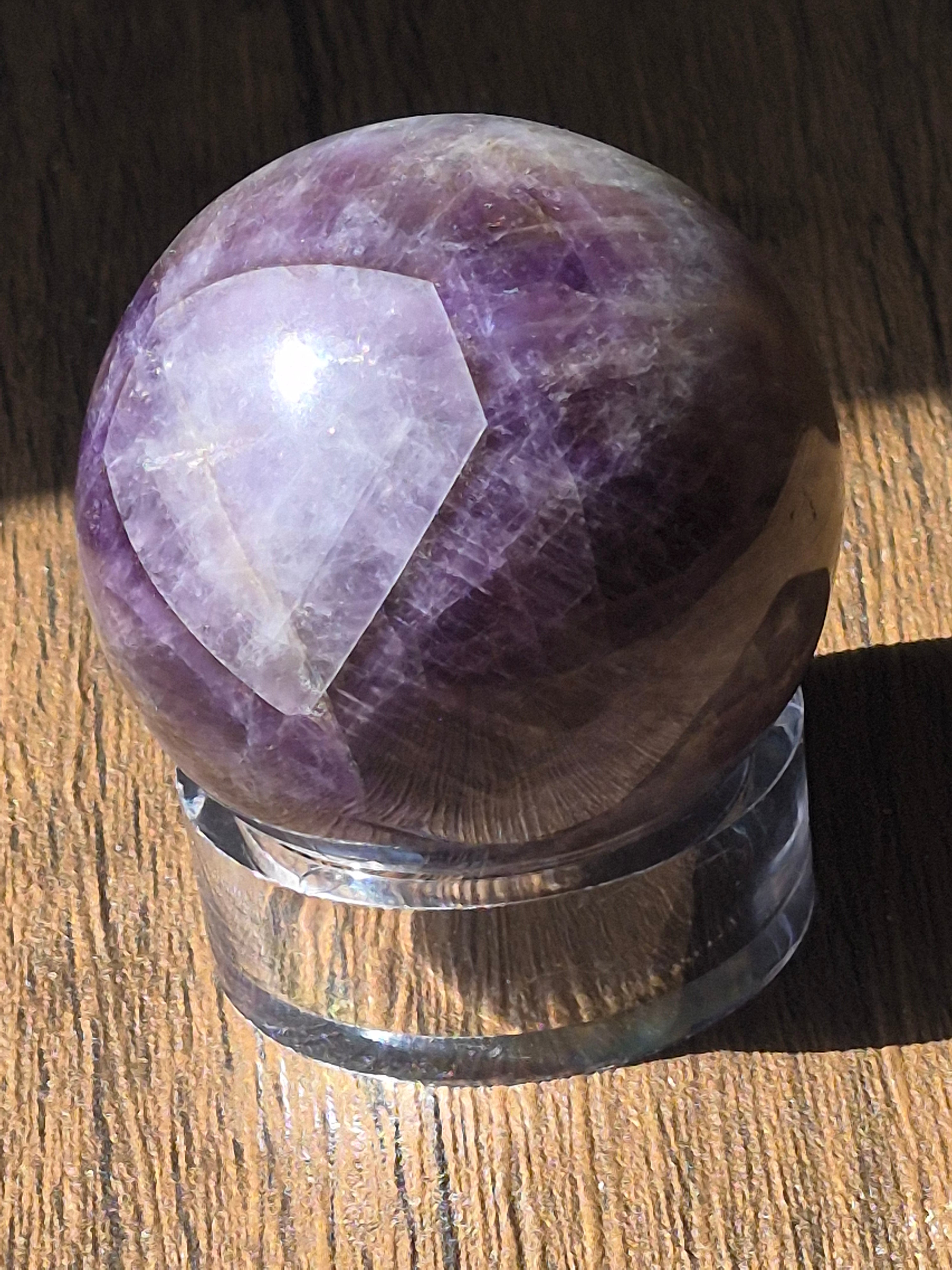 💜 Natural Amethyst Sphere | 50 mm | One-of-a-Kind Quartz Crystal