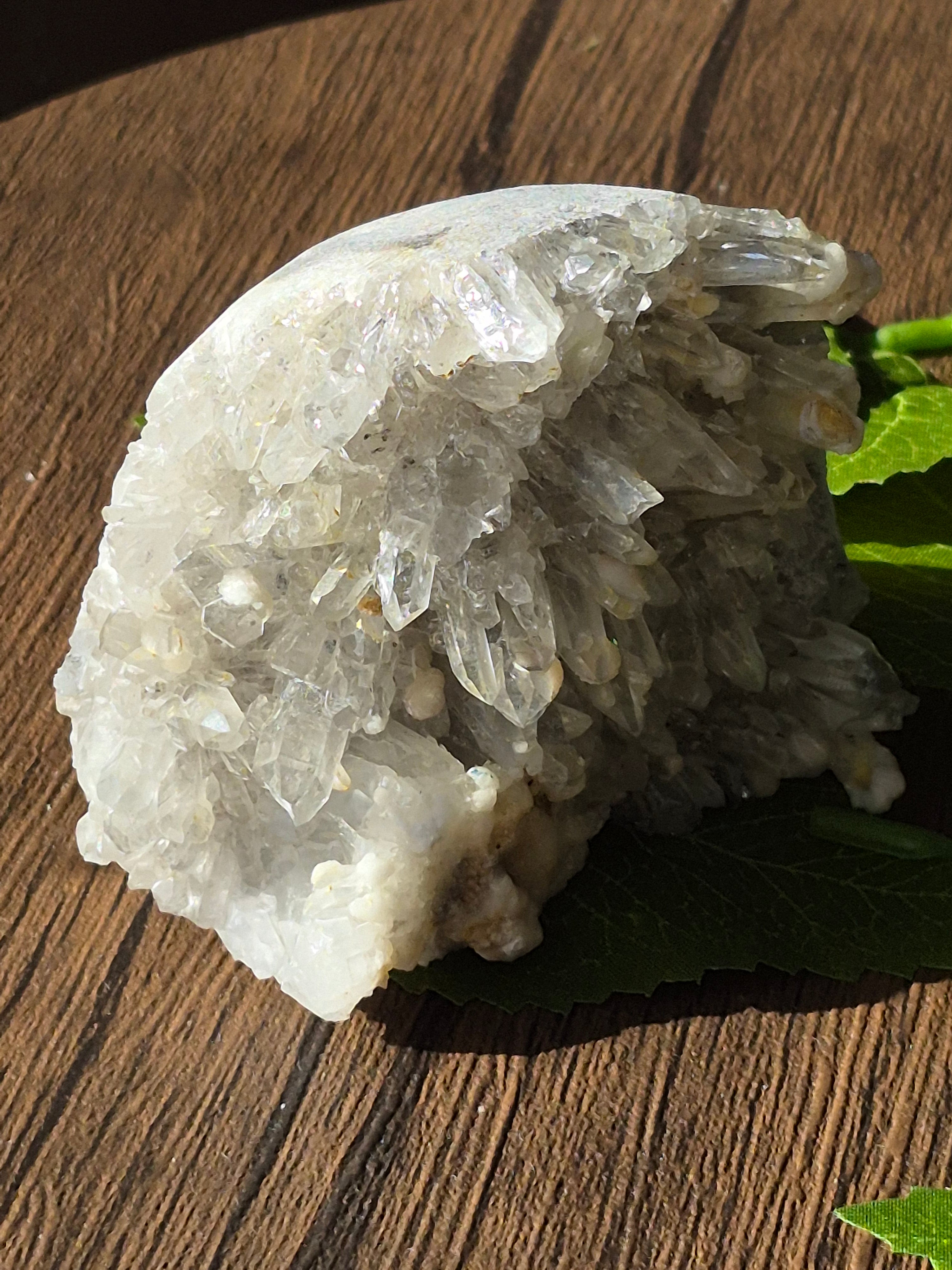🤍 Frozen Quartz Cluster Skull ⭐