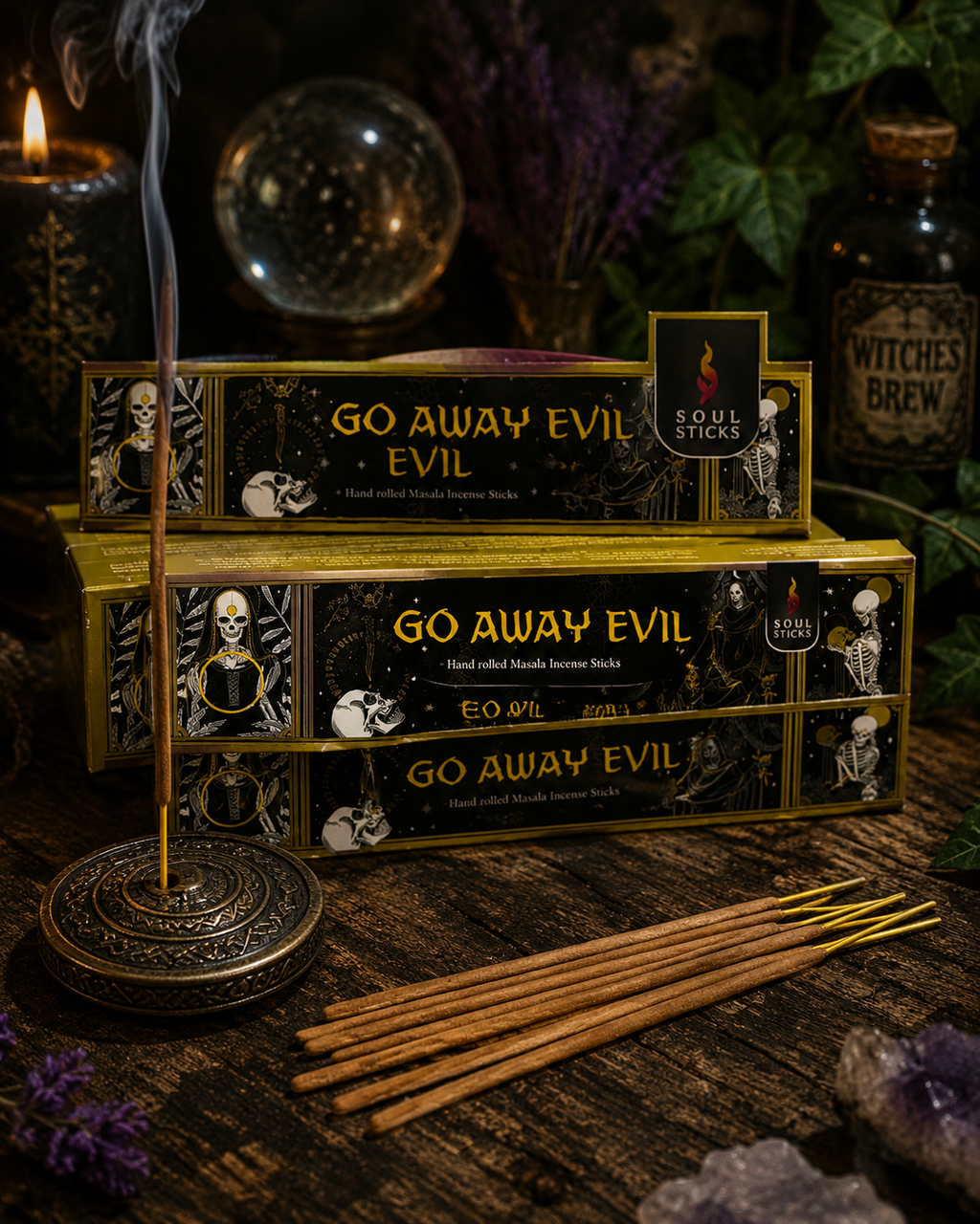 🖤🔥 Go Away Evil Protection Incense 🔥🖤