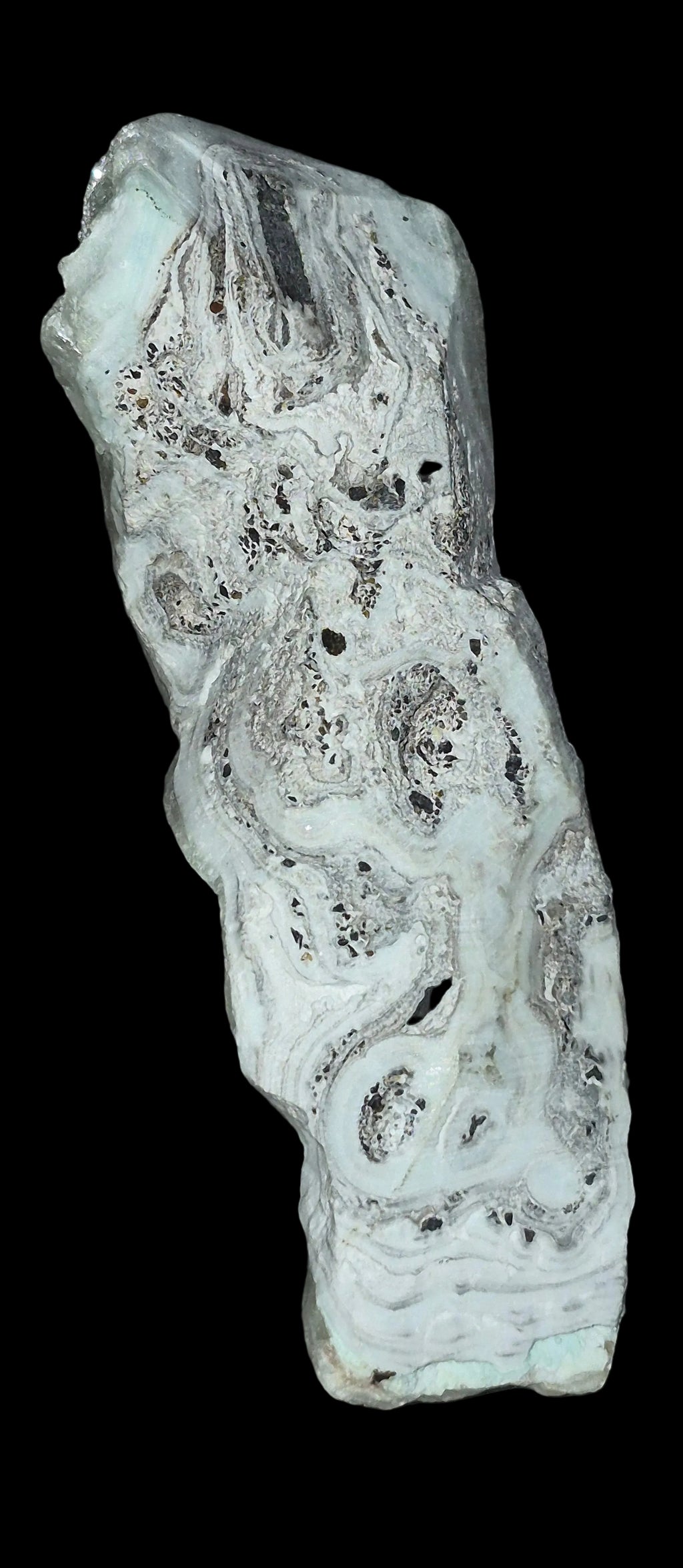 Green Aragonite – Druzy Cave Waves ⭐